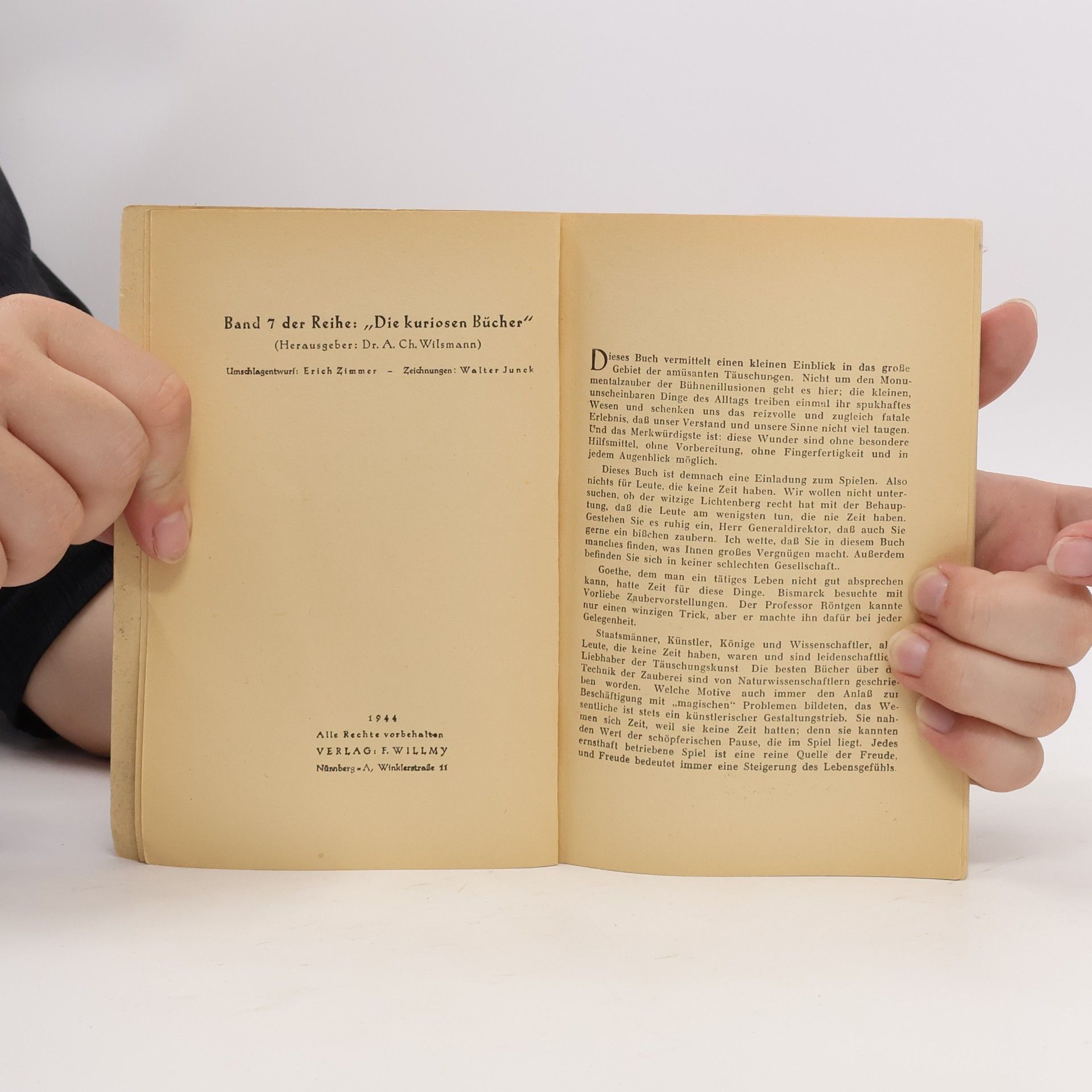 Hanns Friedrich Der verhexte Tisch