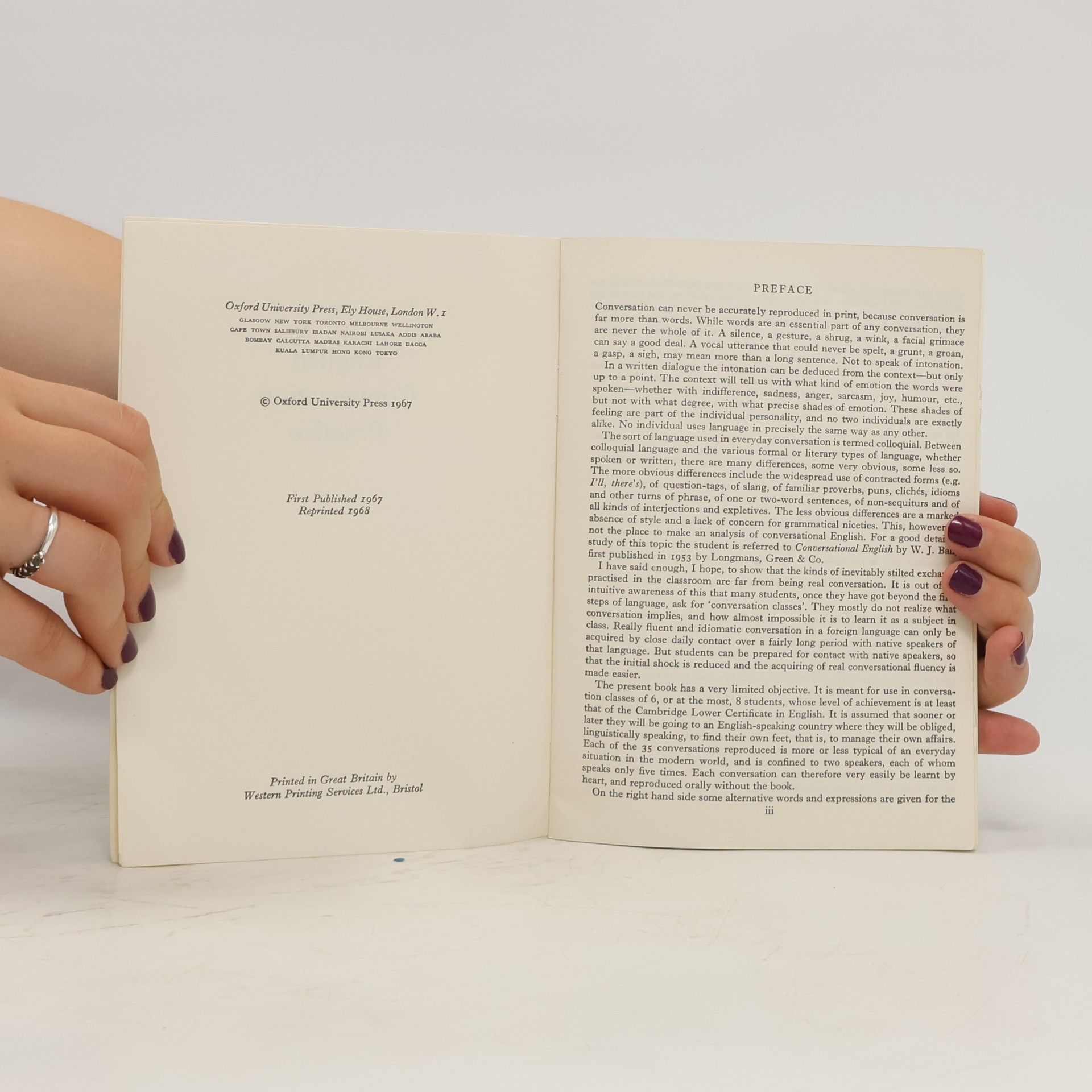 D. H. Spencer English Conversation Practice