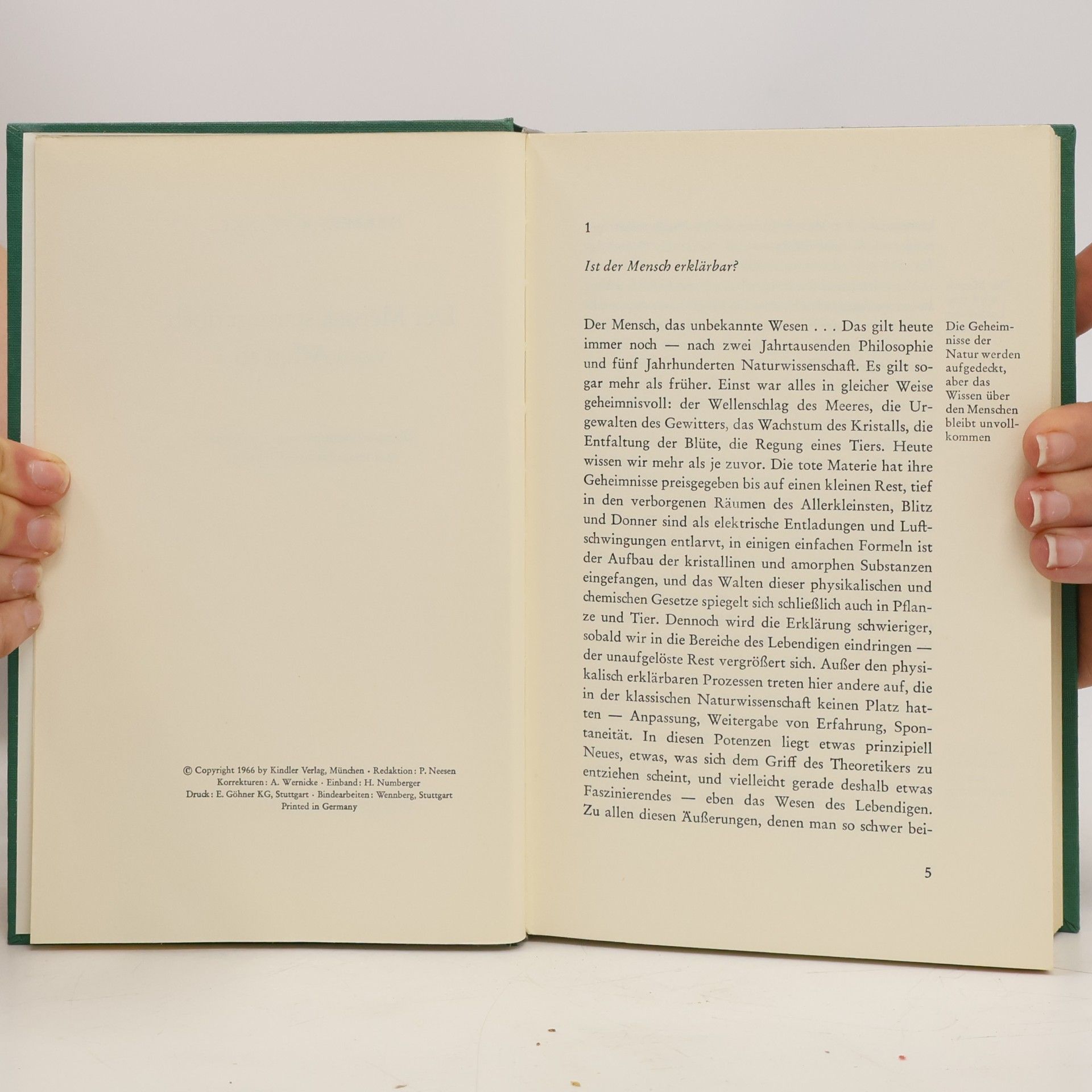 Herbert W. Franke Der Mensch stammt doch vom Affen ab