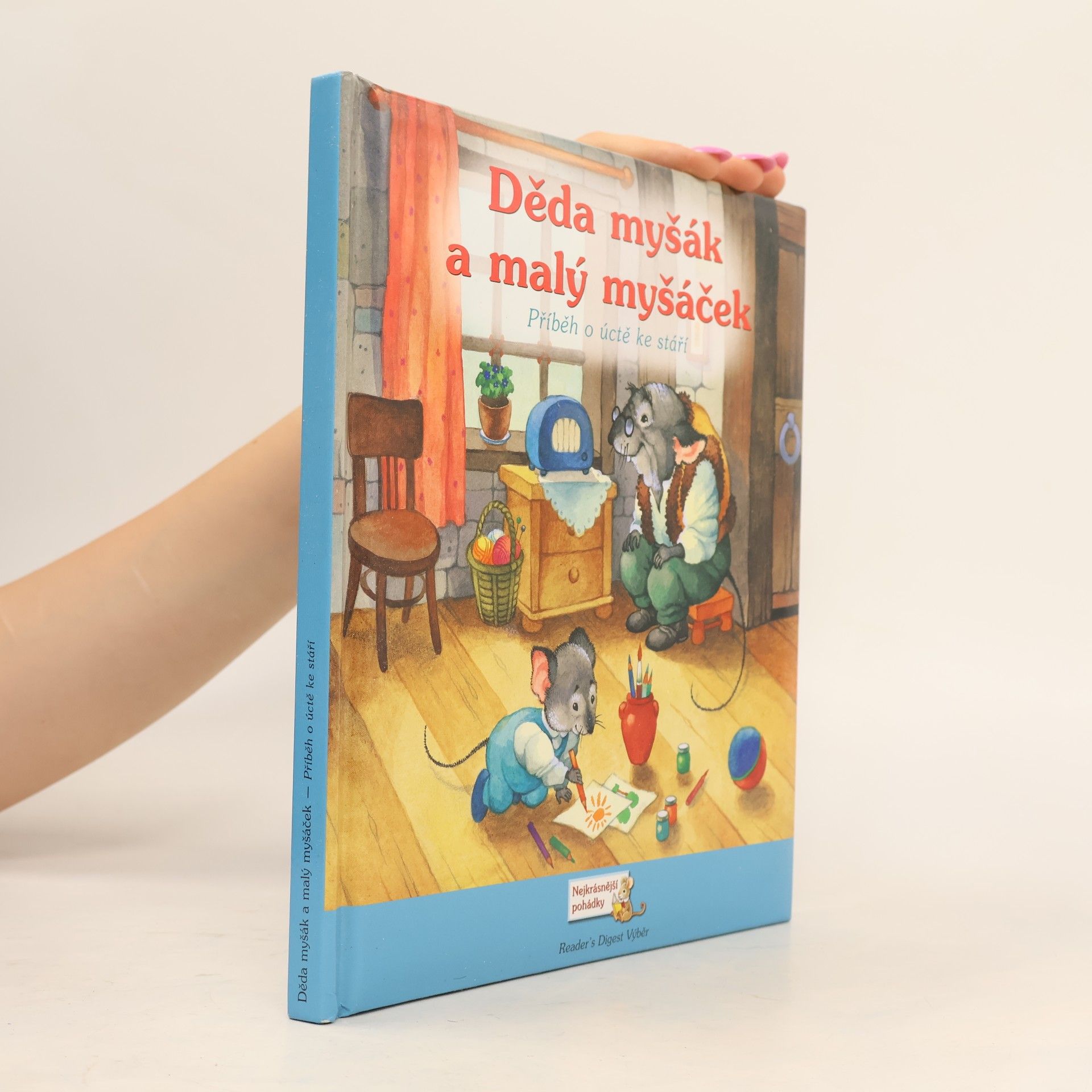 Olga Ionaytis Děda myšák a malý myšáček: Příběh o úctě ke stáří