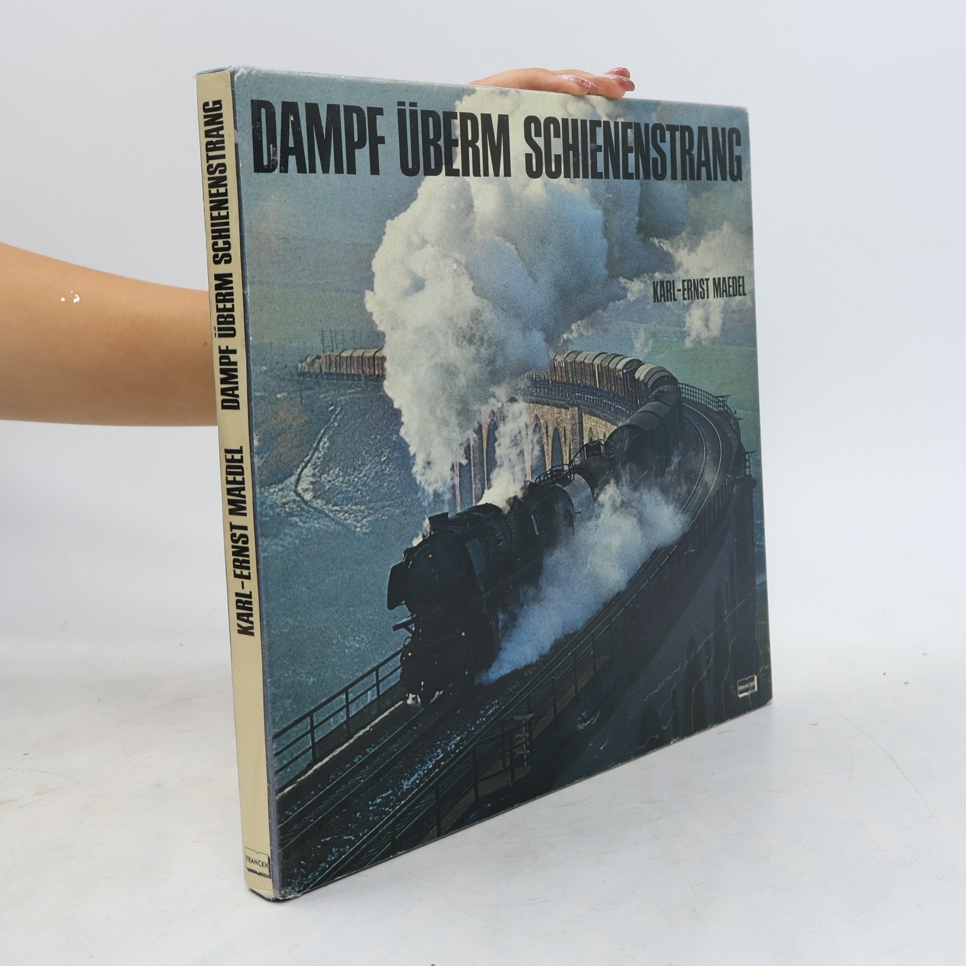 Karl-Ernst Maedel Dampf überm Schienenstrang