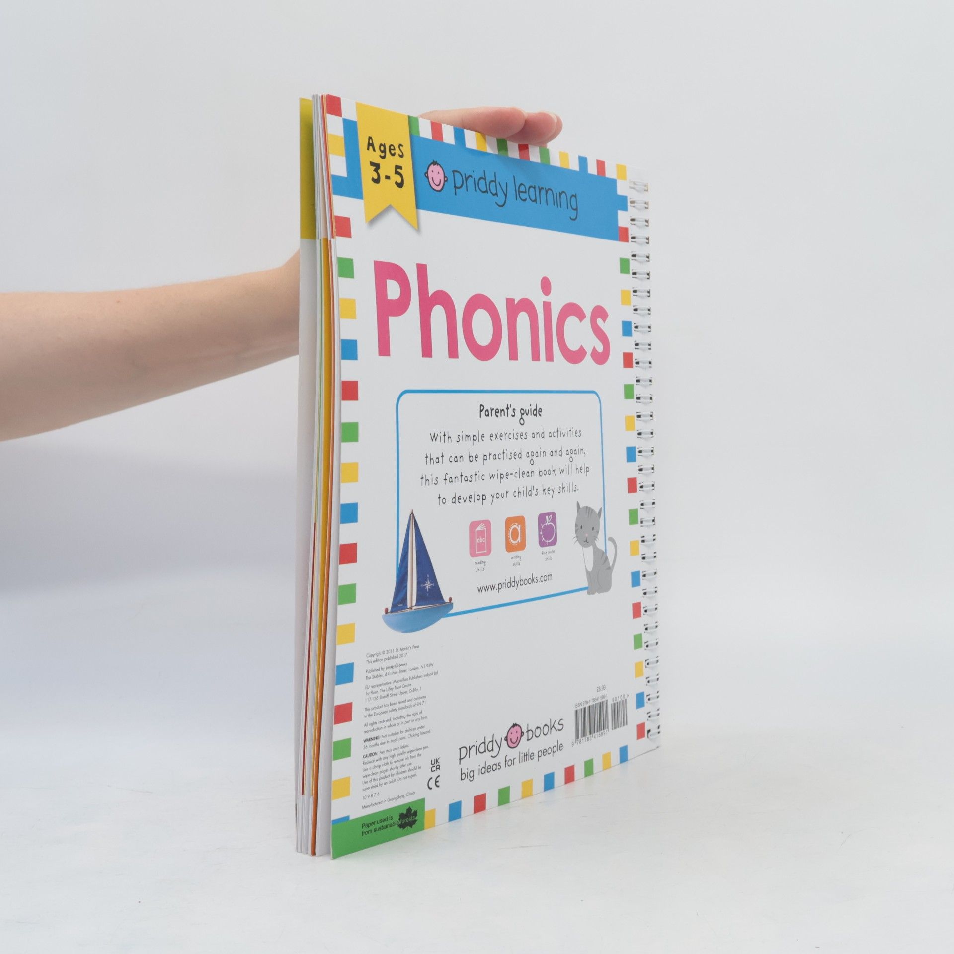 Roger Priddy Wipe Clean Workbooks: Phonics