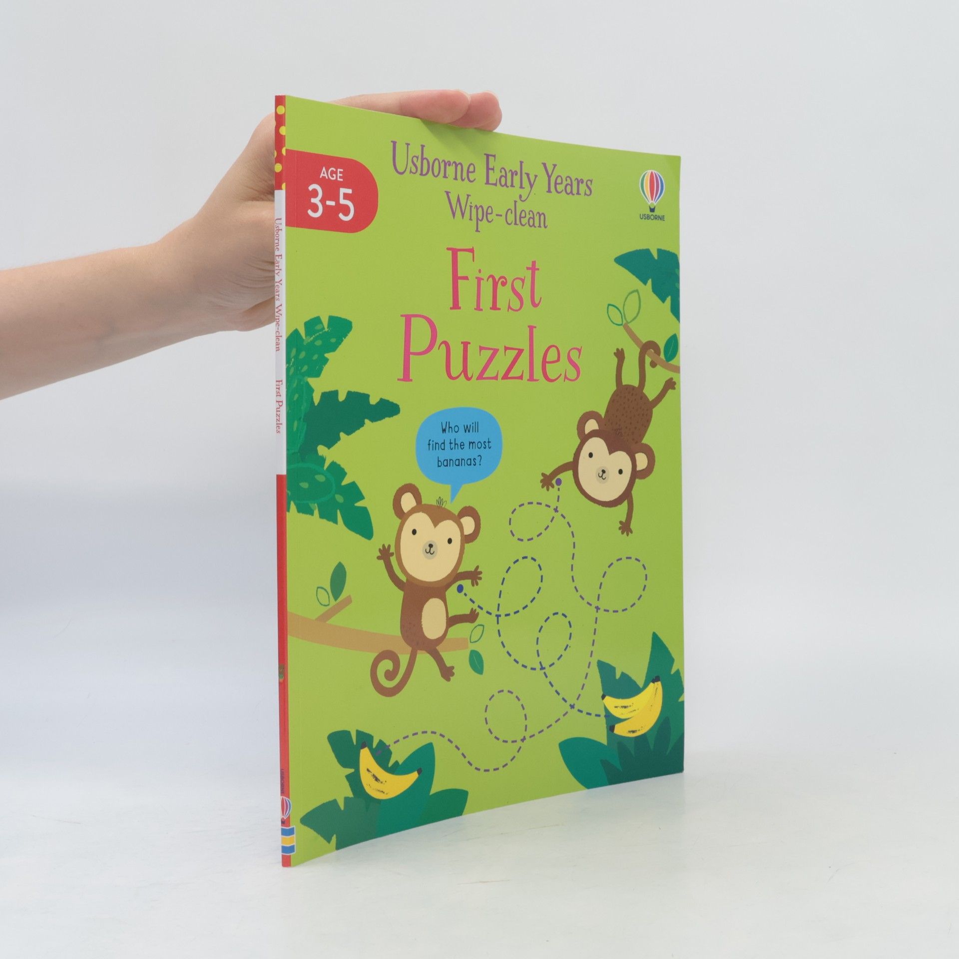 Jessica Greenwell Usborne Early Years Wipe-Clean - 21: Early Years Wipe-Clean First Puzzles