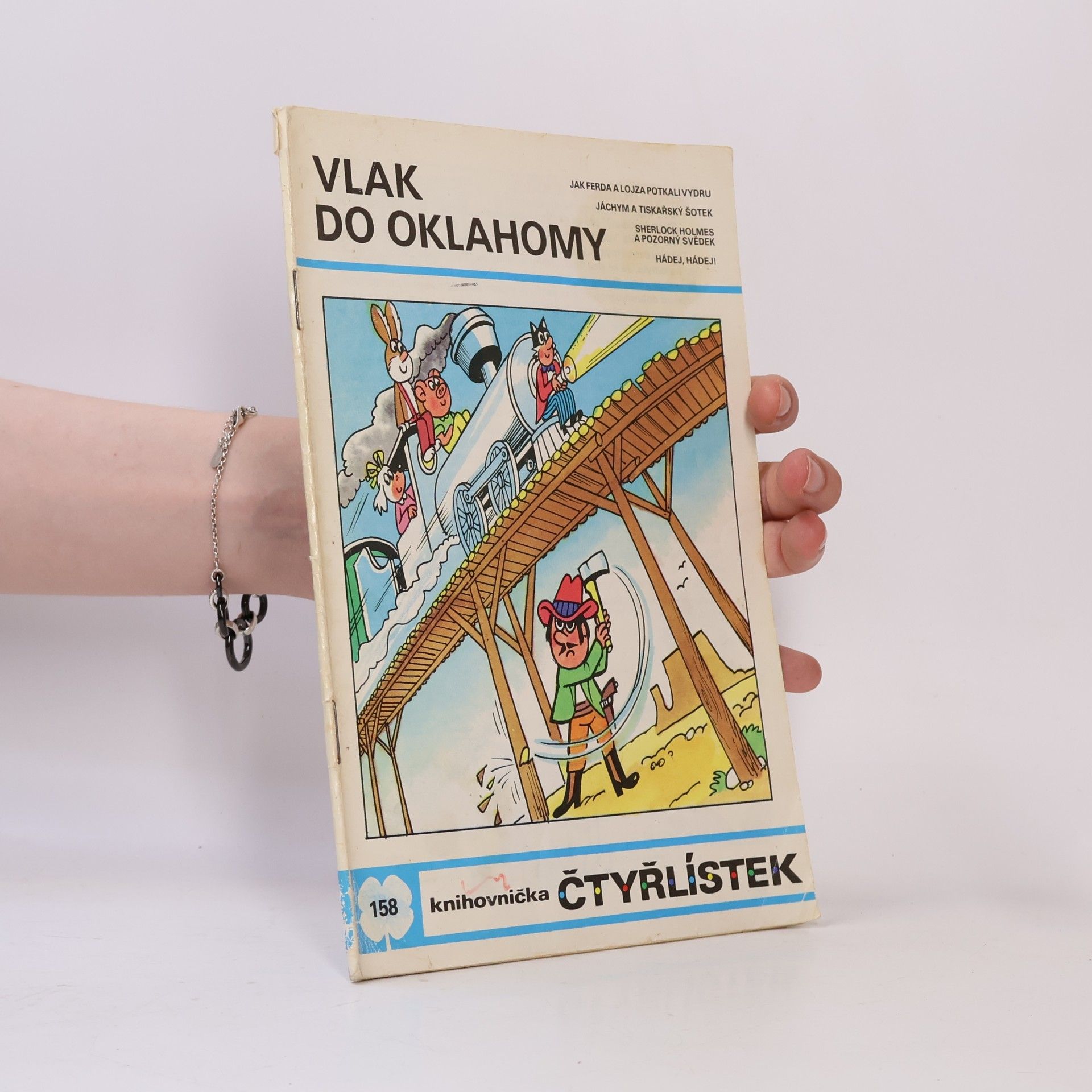 Jaroslav Němeček Čtyřlístek 158. Vlak do Oklahomy