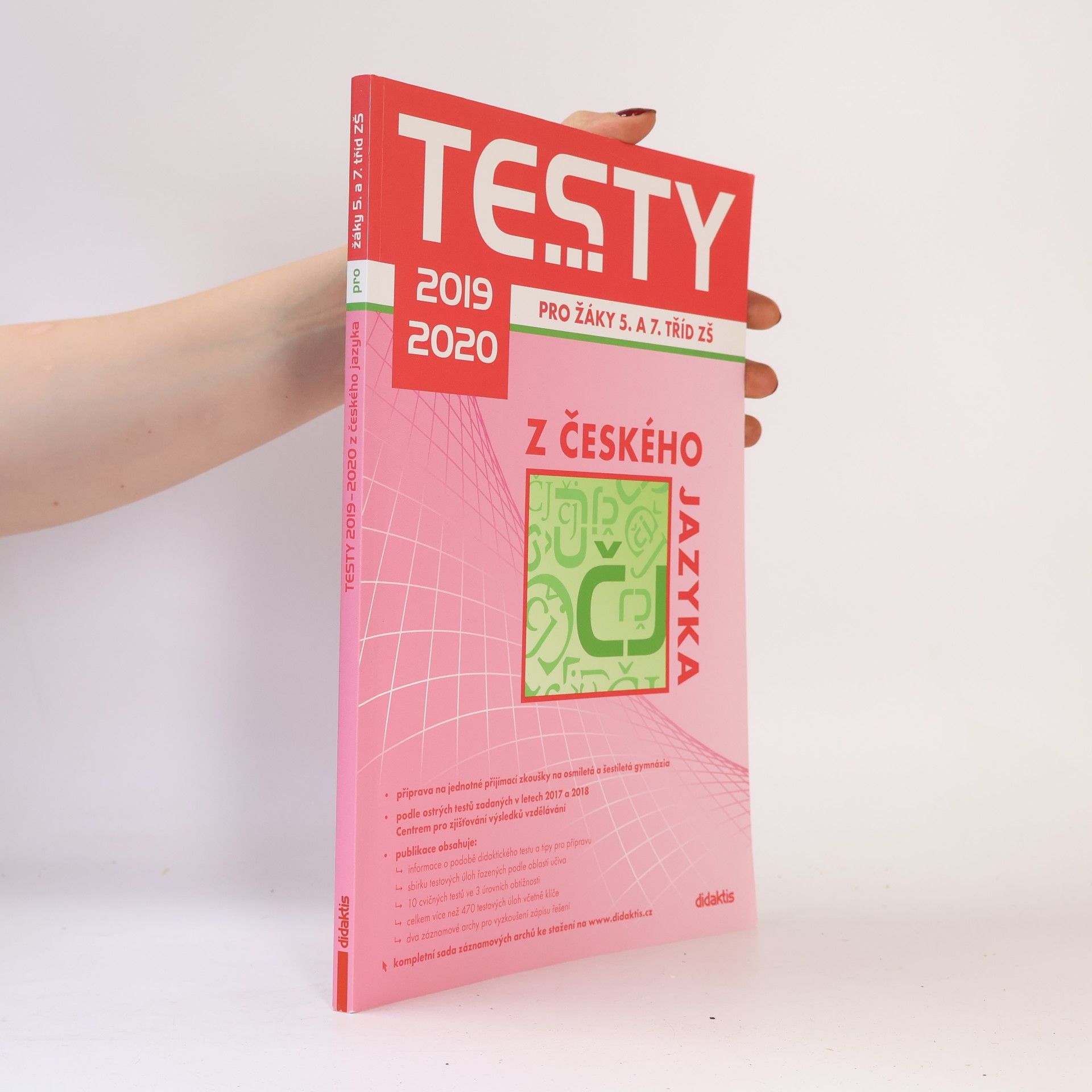 Autorenkollektiv Testy ... z českého jazyka: Pro žáky 5. a 7. tříd ZŠ