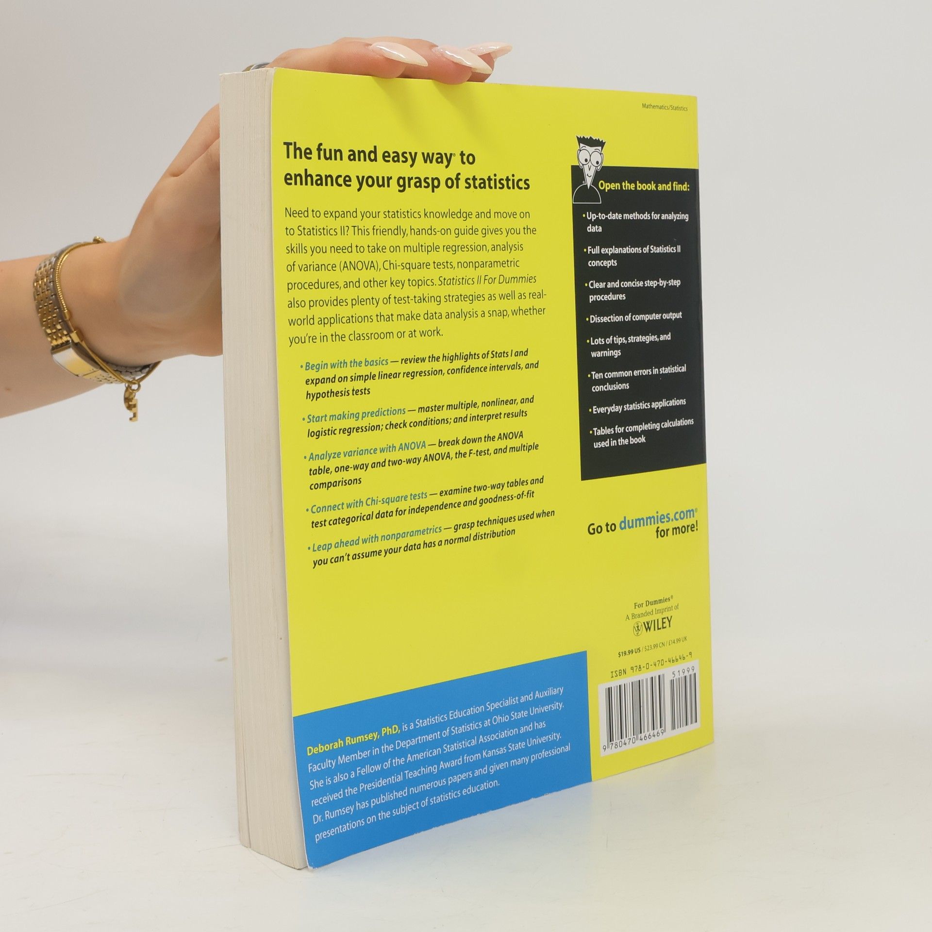 Deborah J. Rumsey Statistics II for Dummies