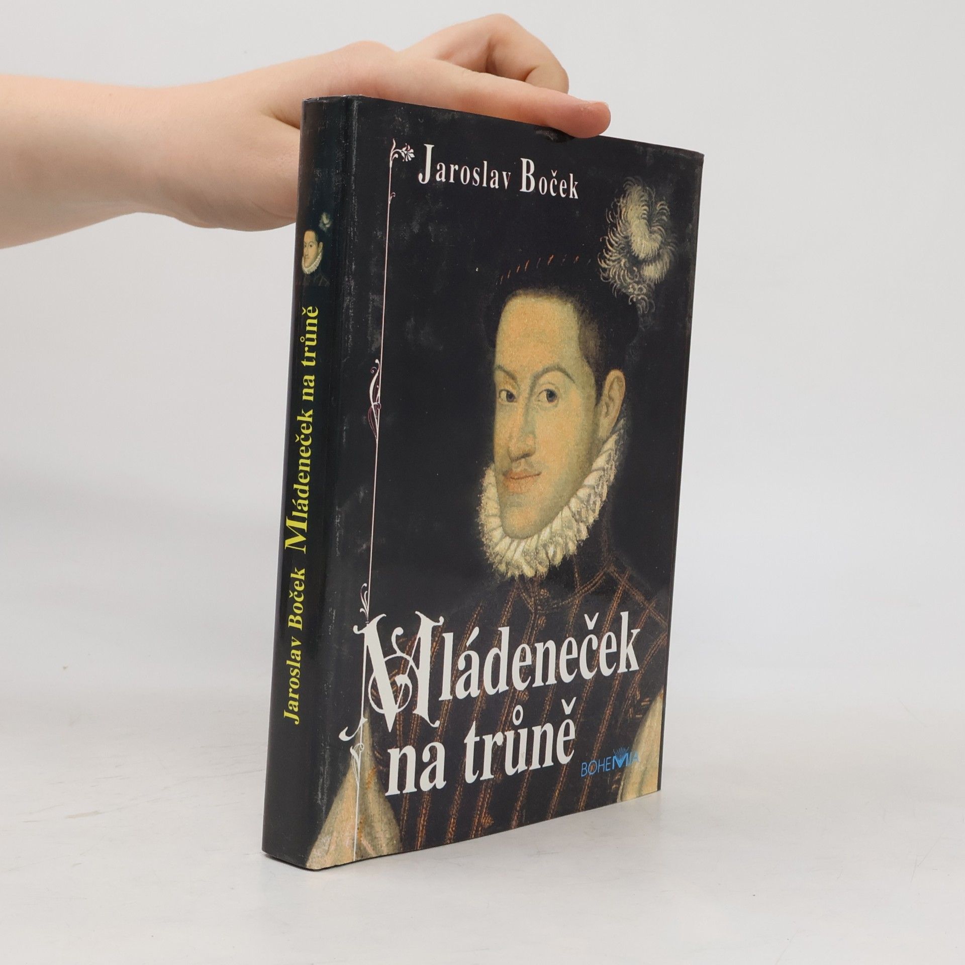 Jaroslav Boček Mládeneček na trůně