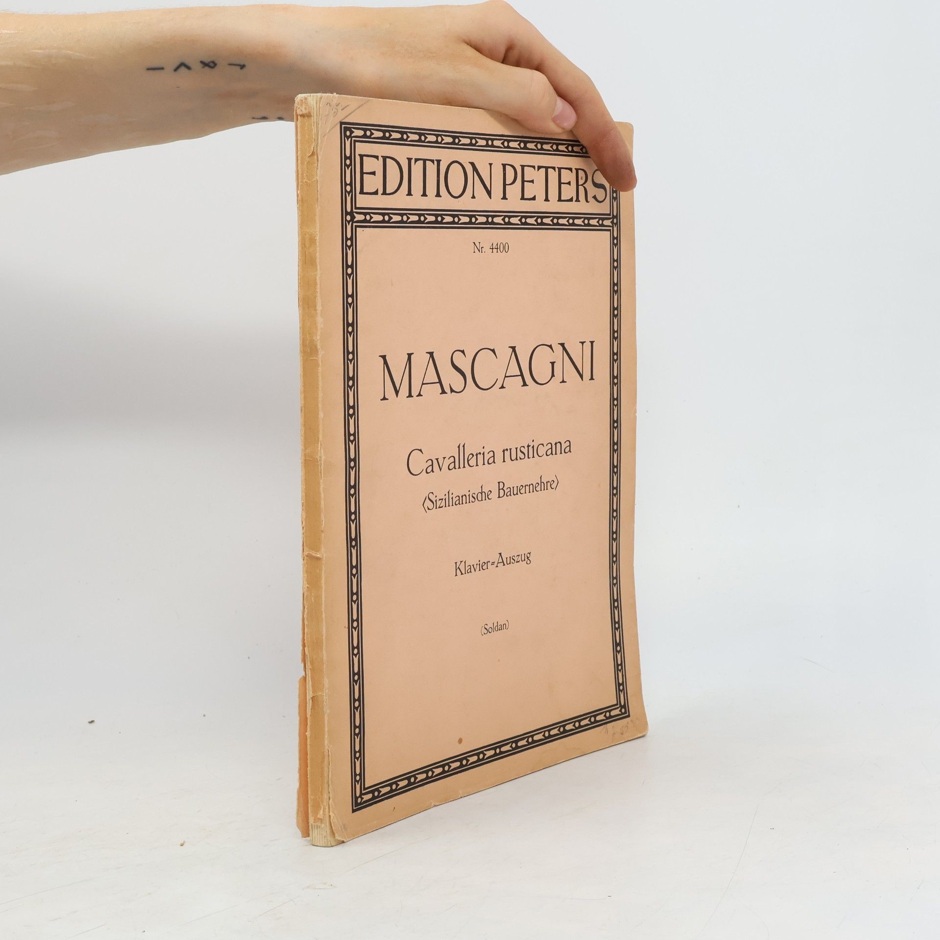Autorenkollektiv Mascagni. Cavalleria rusticana