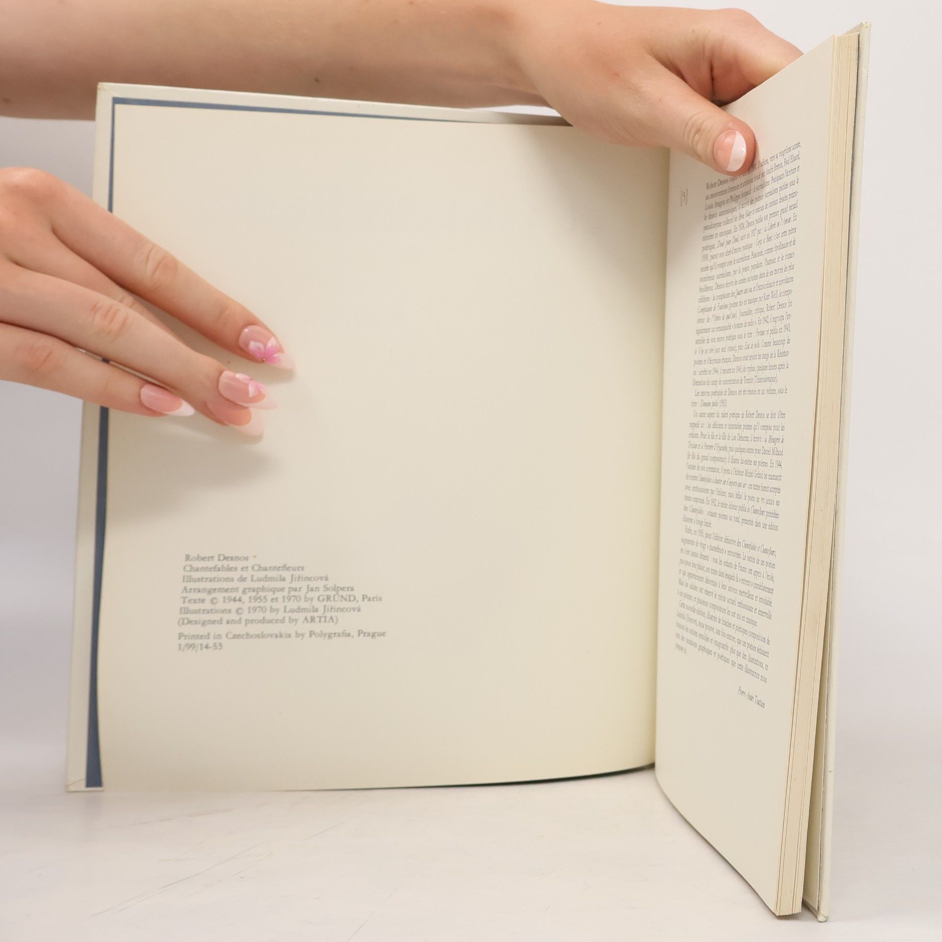Robert Desnos Chantefables et Chantefleurs
