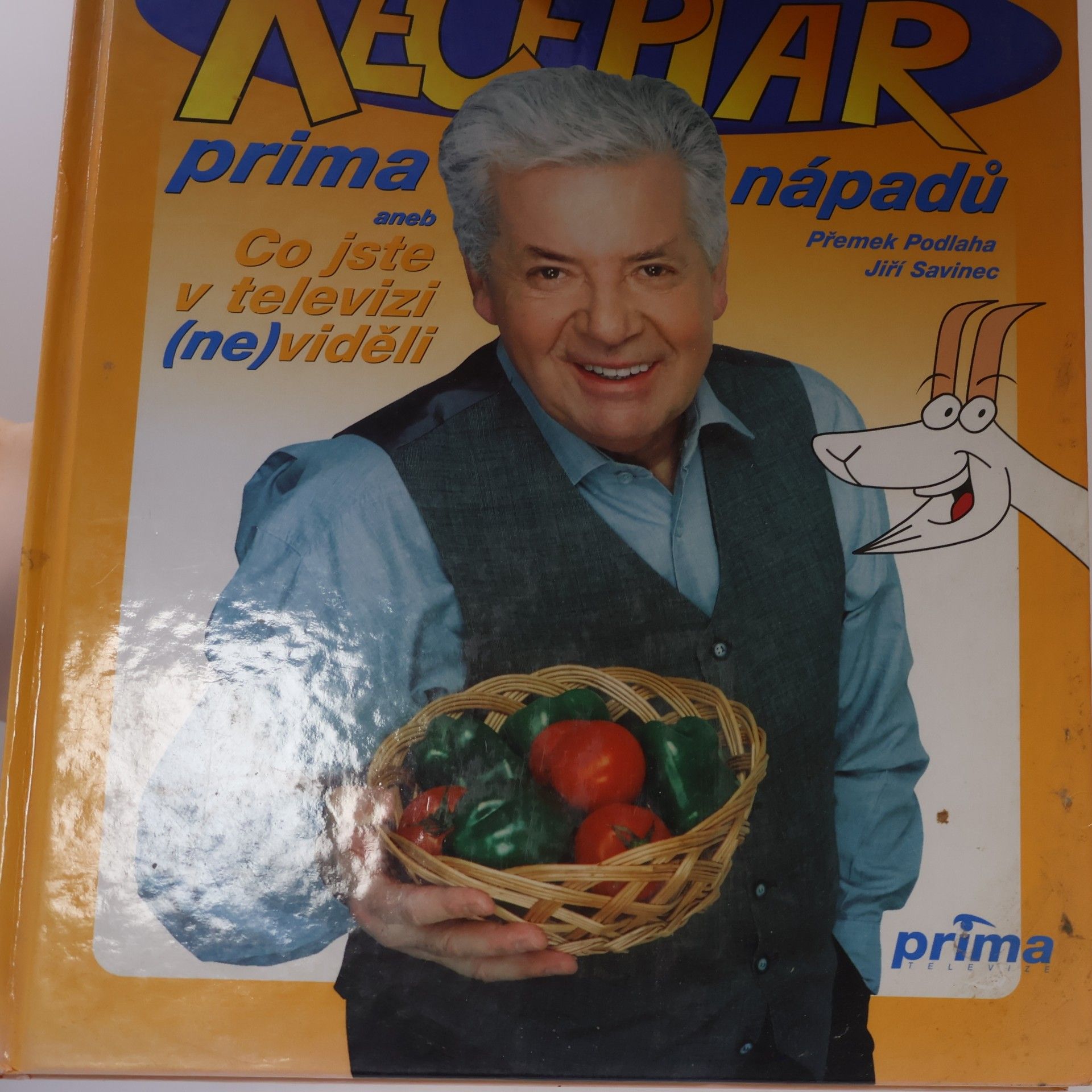 Přemek Podlaha Receptář prima nápadů aneb Co jste v televizi (ne)viděli