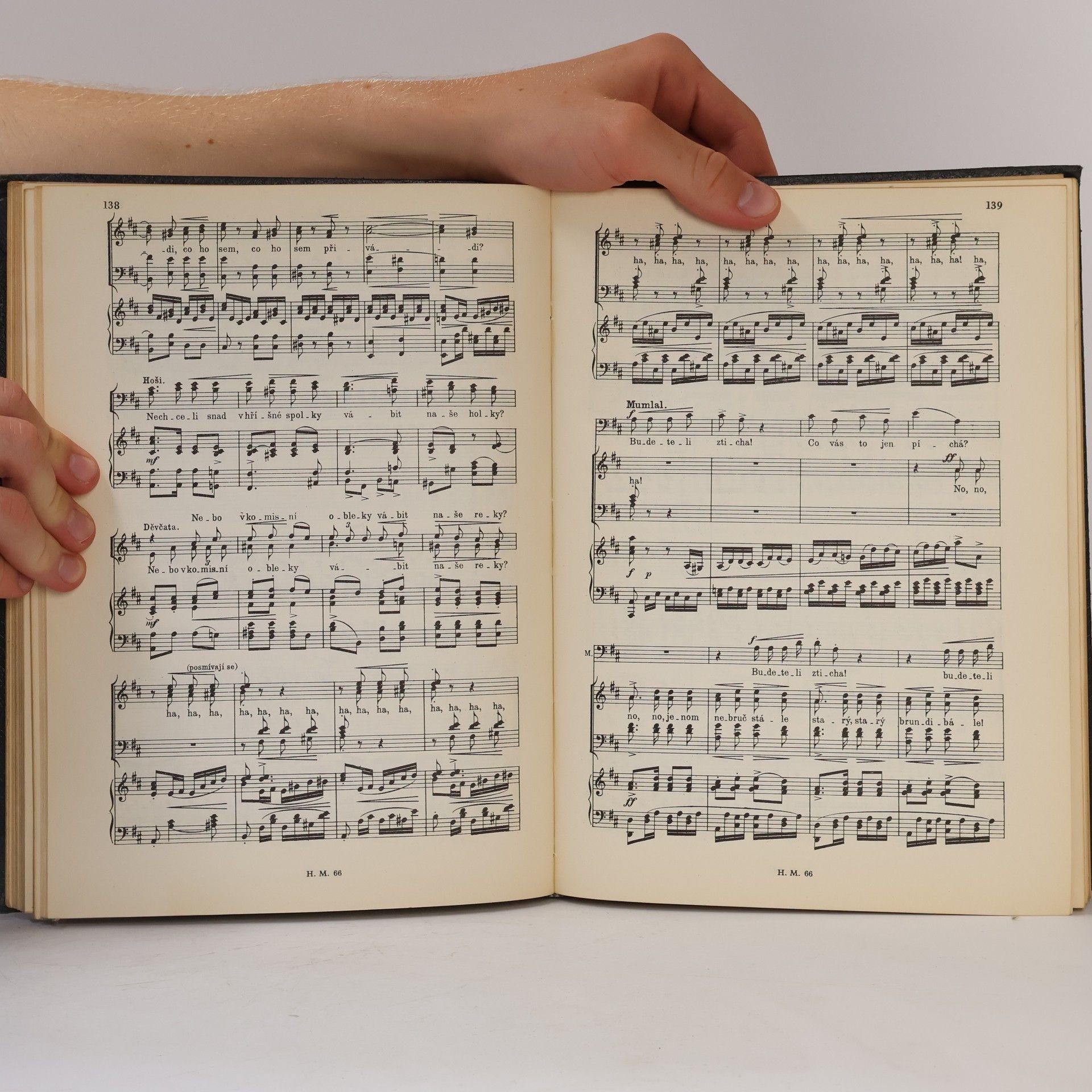 Bedřich Smetana Dvě vdovy. Definitivní Smetanova úprava s recitativy z roku 1877