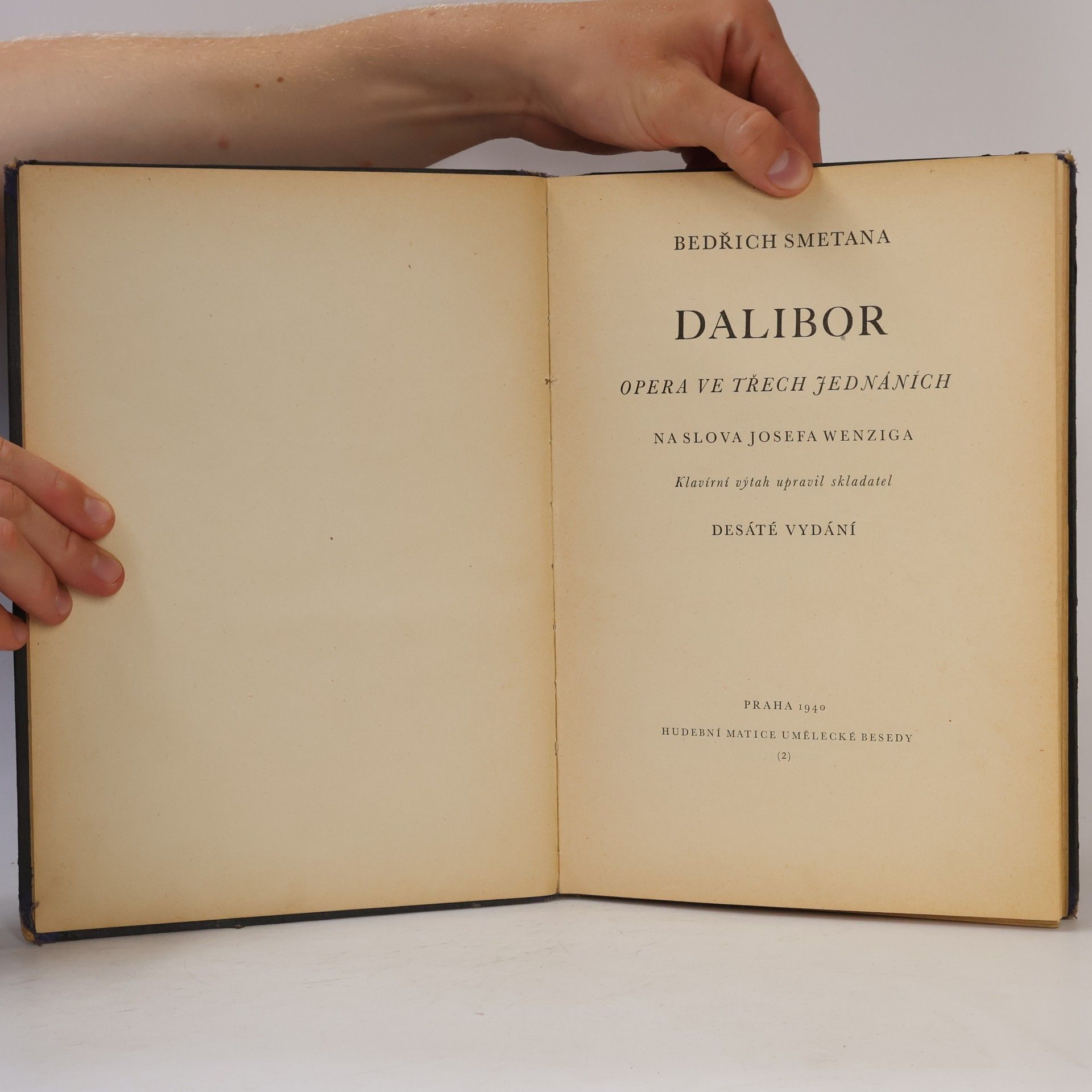 Bedřich Smetana Dalibor