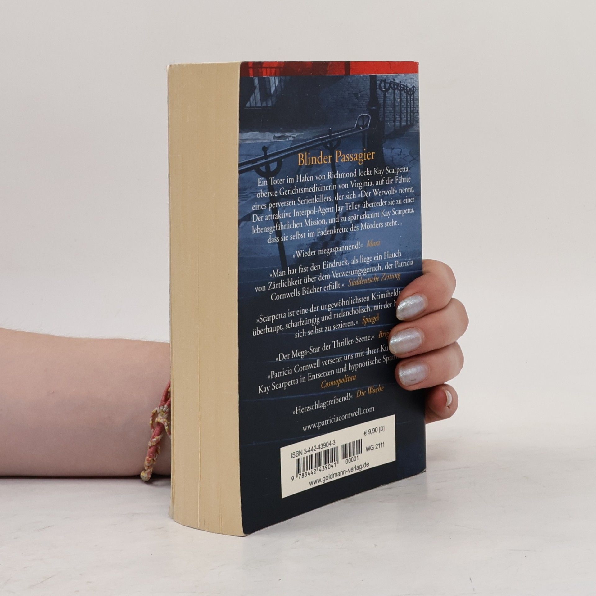 Patricia Cornwell Blinder Passagier. Ein Kay-Scarpetta-Roman