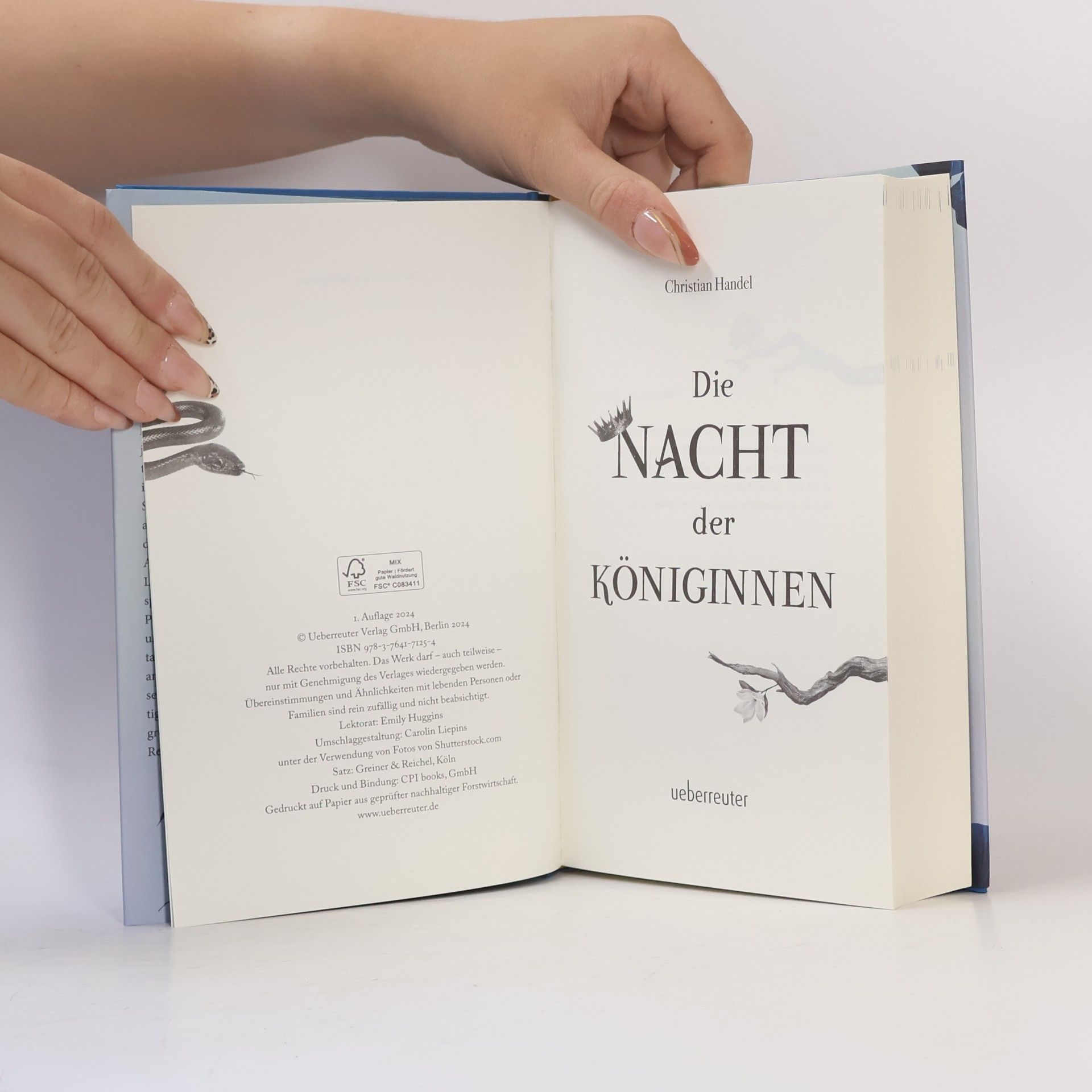 Christian Handel Die Nacht der Königinnen