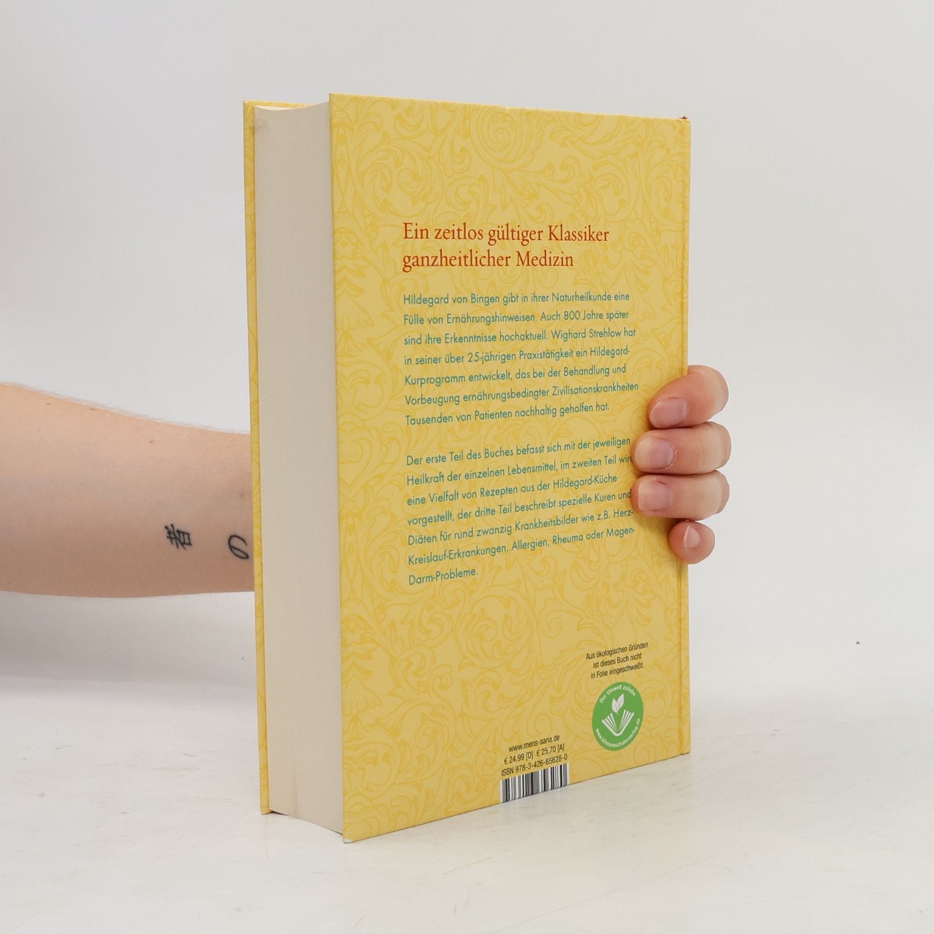Wighard Strehlow Die Ernährungstherapie der Hildegard von Bingen