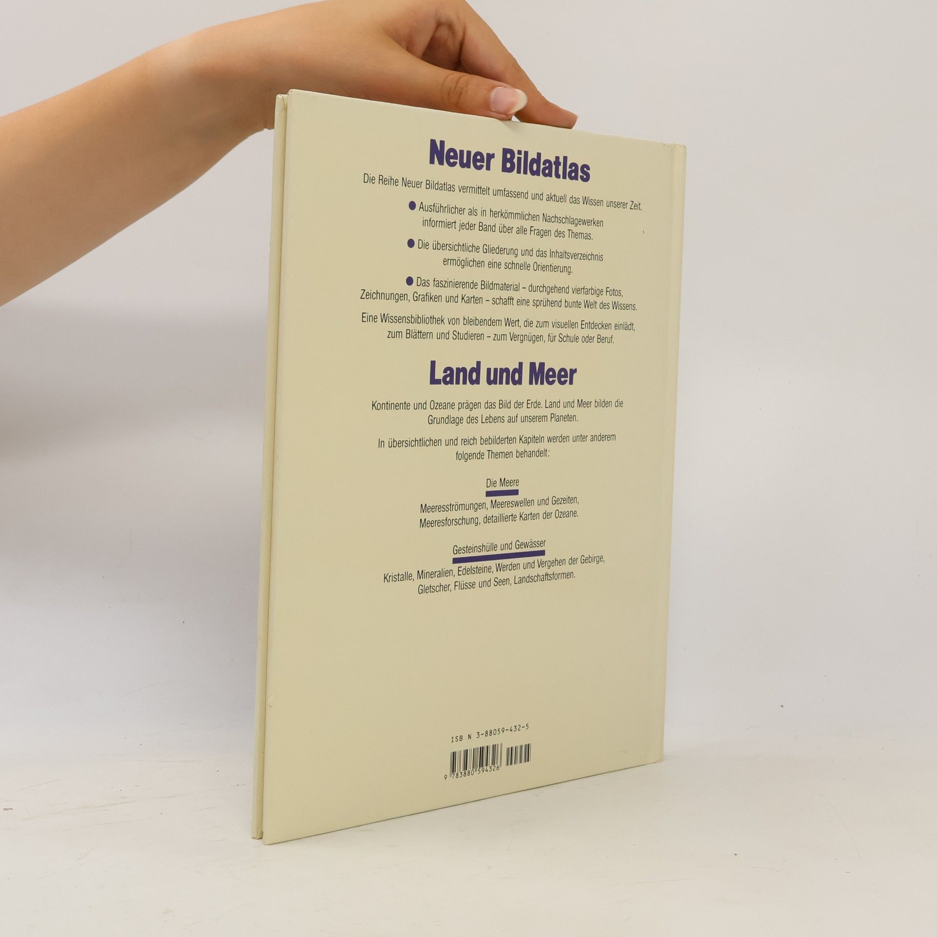 Collectif d'auteurs Neuer Bildatlas. Land und Meer