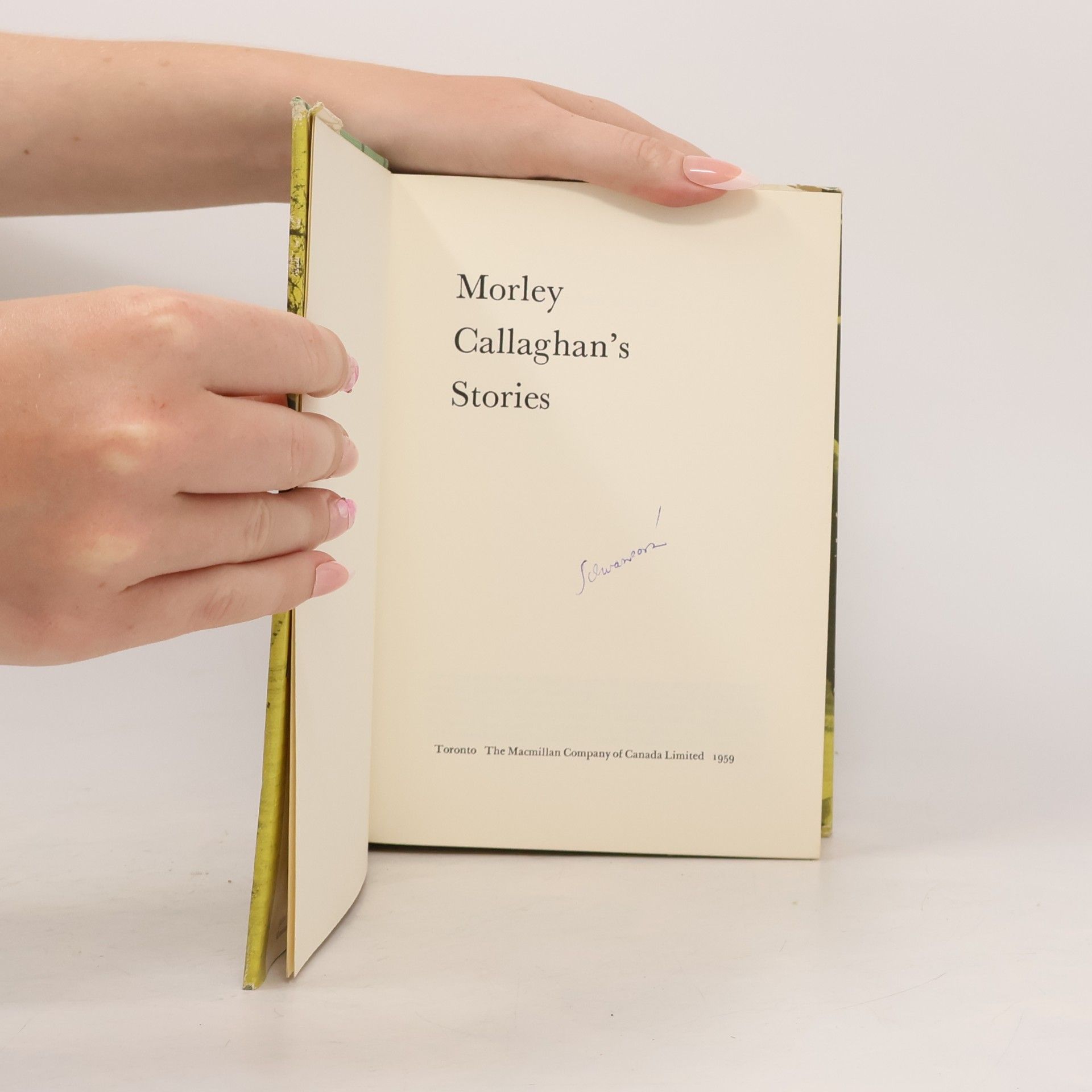 Morley Callaghan Morley Callaghan's Stories