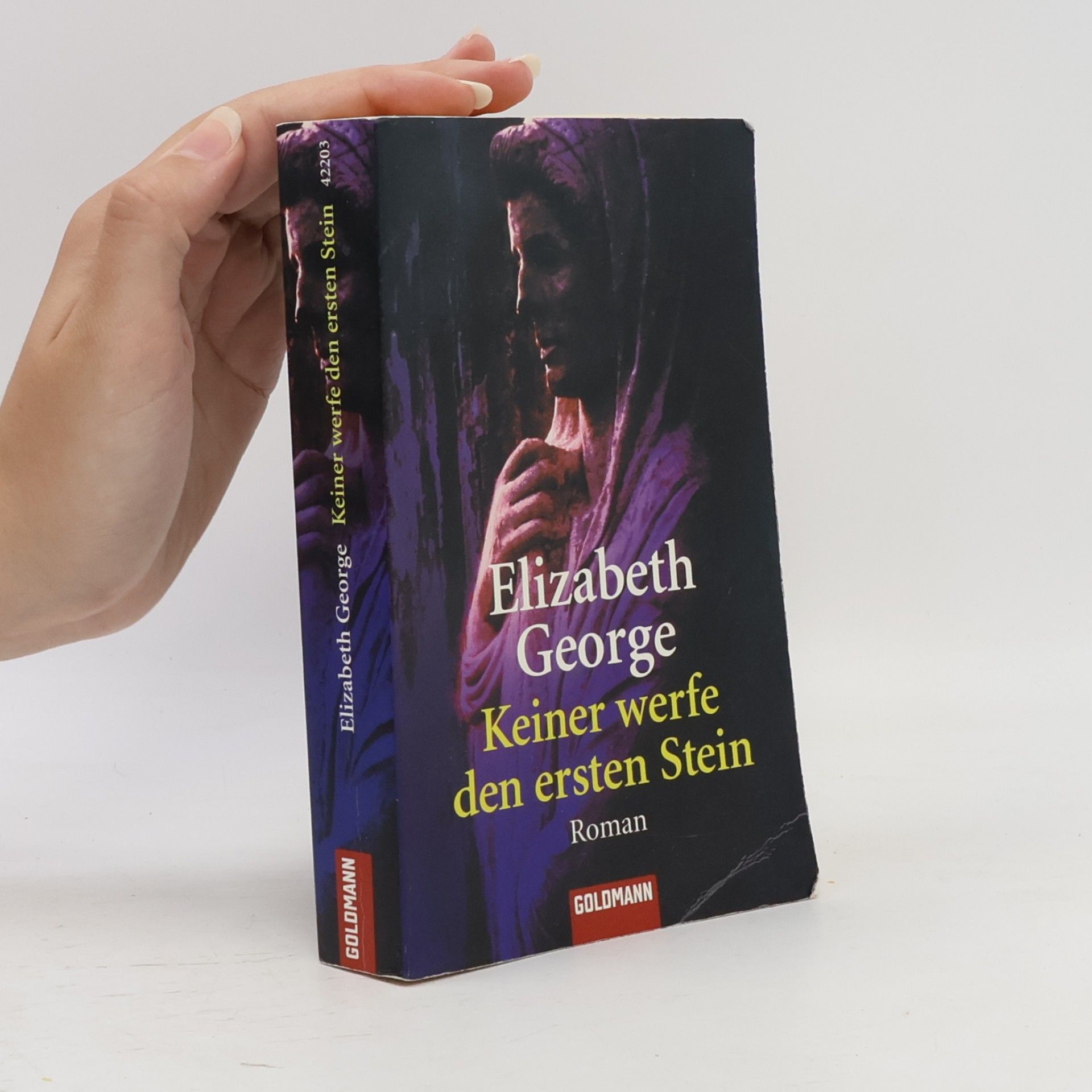 Elizabeth George Keiner werfe den ersten Stein