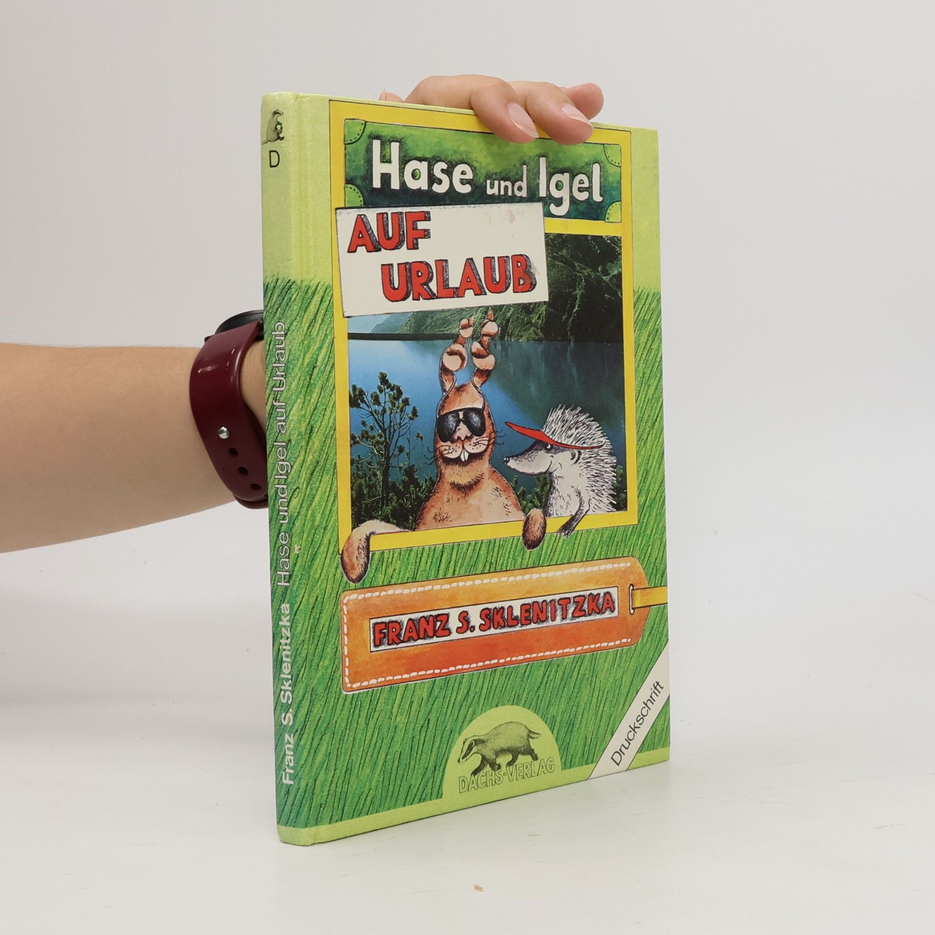 Hase und Igel auf Urlaub. Ausgabe in grosser Druckschrift