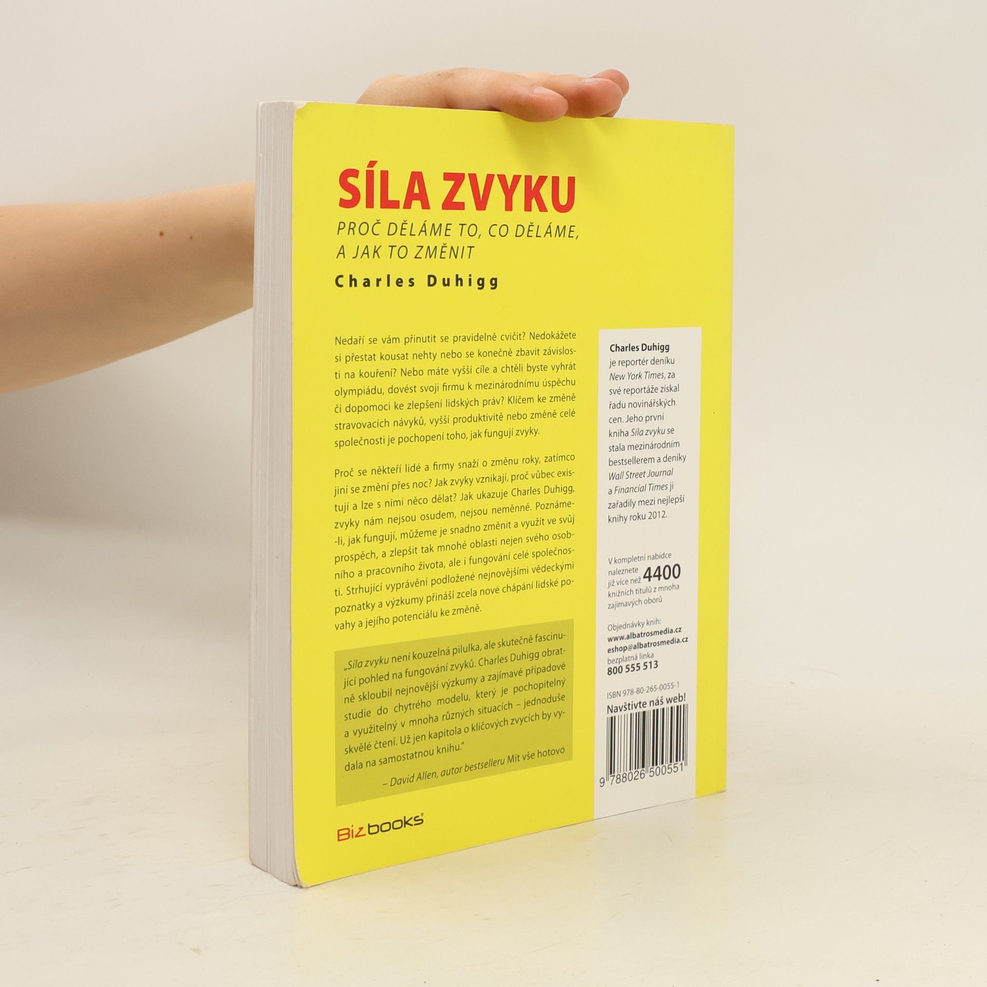 Charles Duhigg Síla zvyku