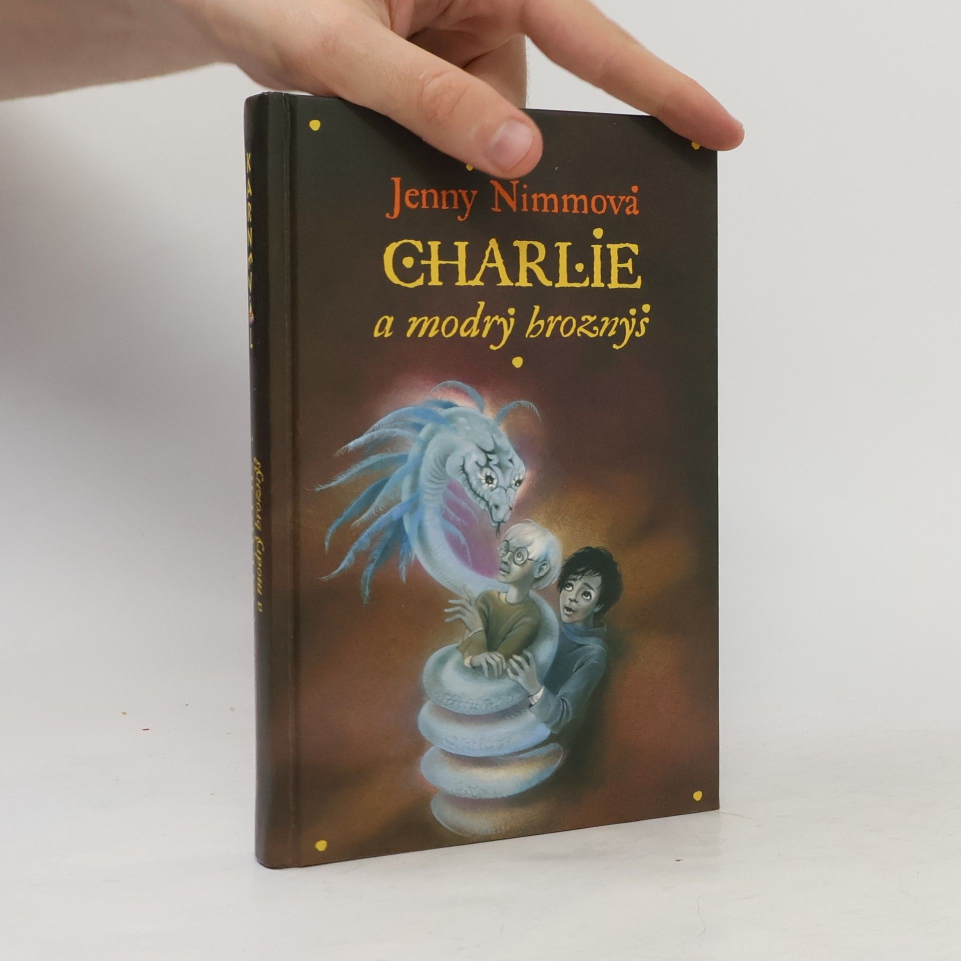 Jenny Nimmo Charlie a modrý hroznýš