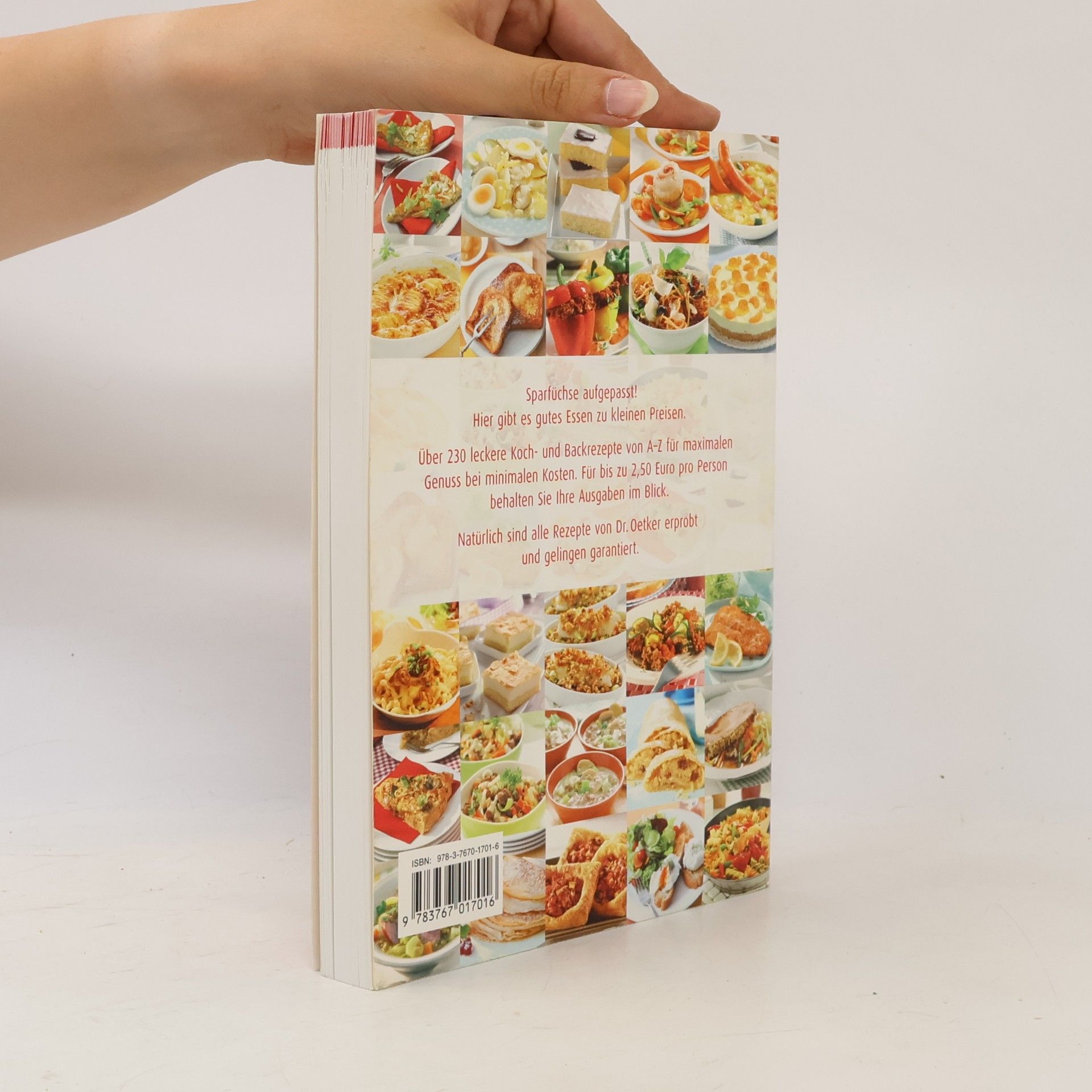 Dr. Oetker Sparrezepte von A - Z