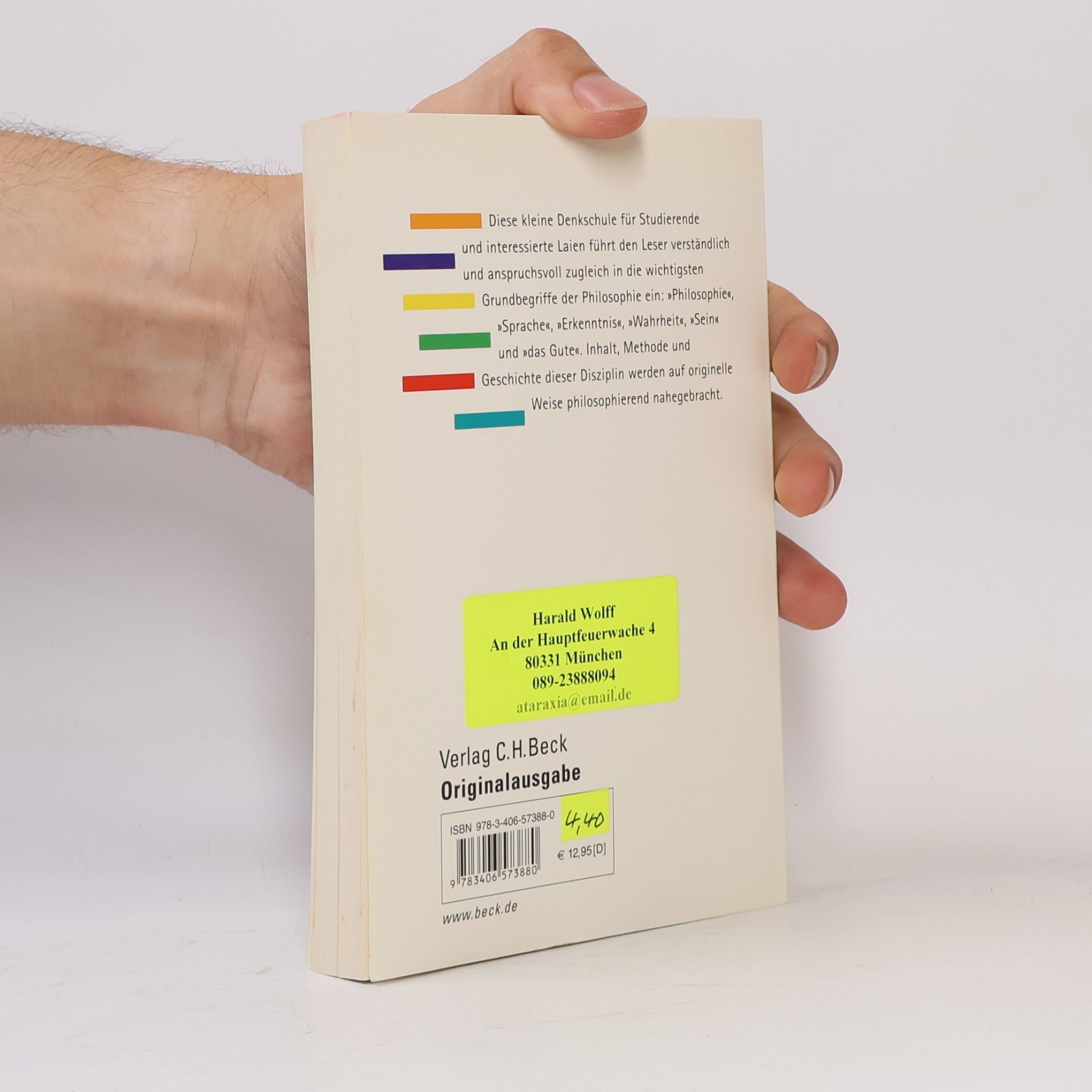 Rafael Ferber Beck'sche Reihe: Philosophische Grundbegriffe 1