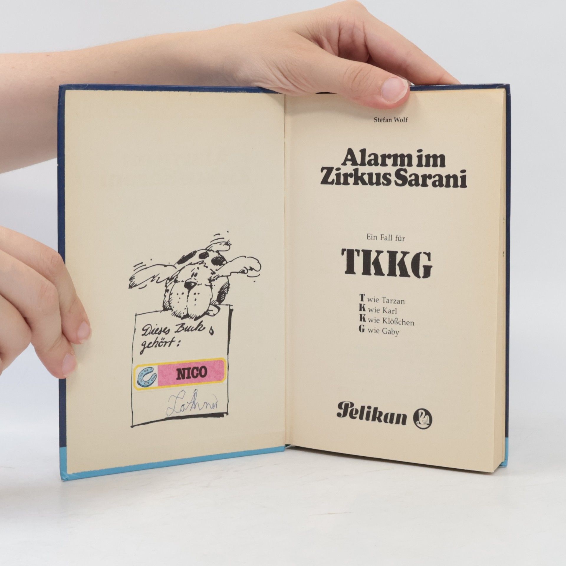 Stefan Wolf Alarm im Zirkus Sarani