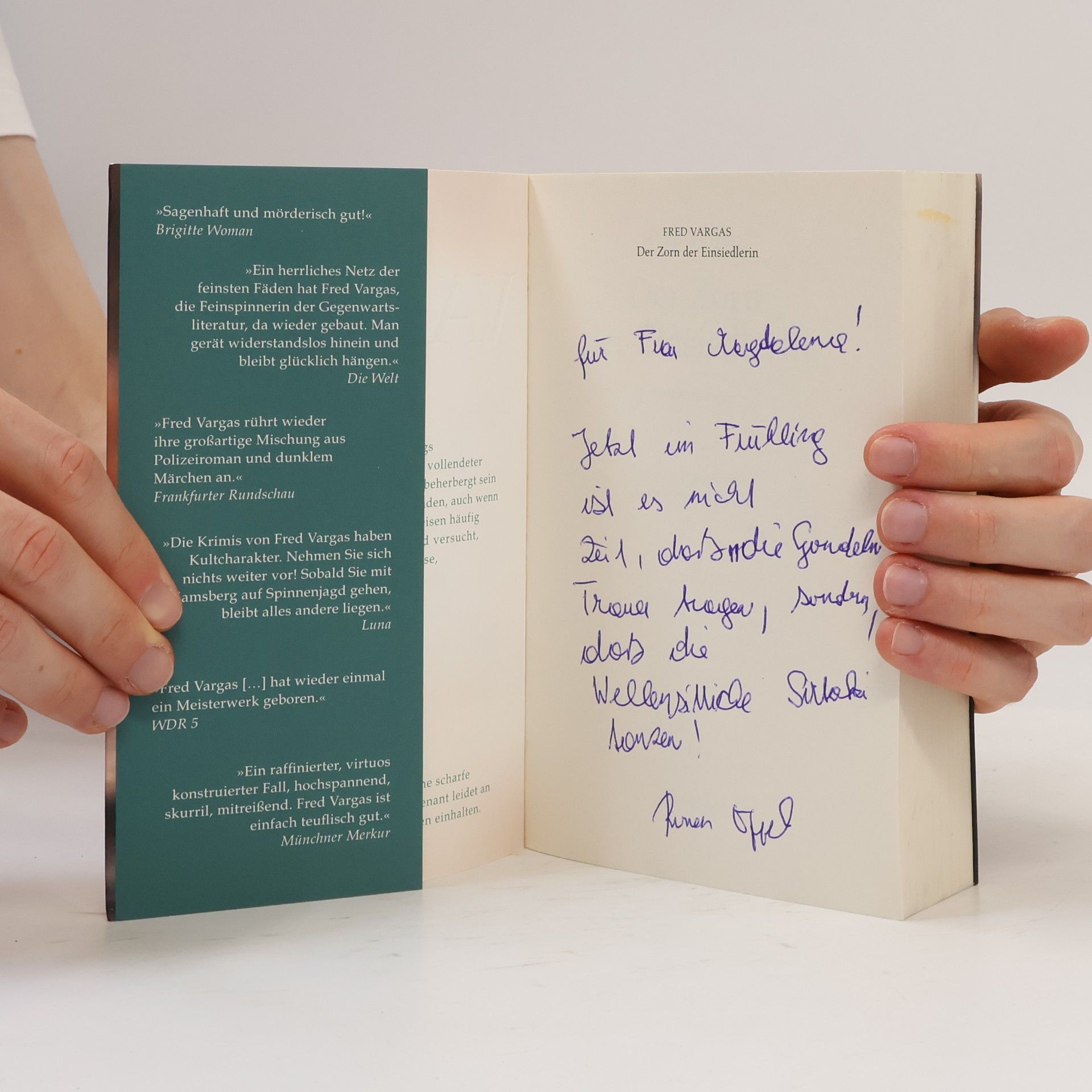 Fred Vargas Der Zorn der Einsiedlerin
