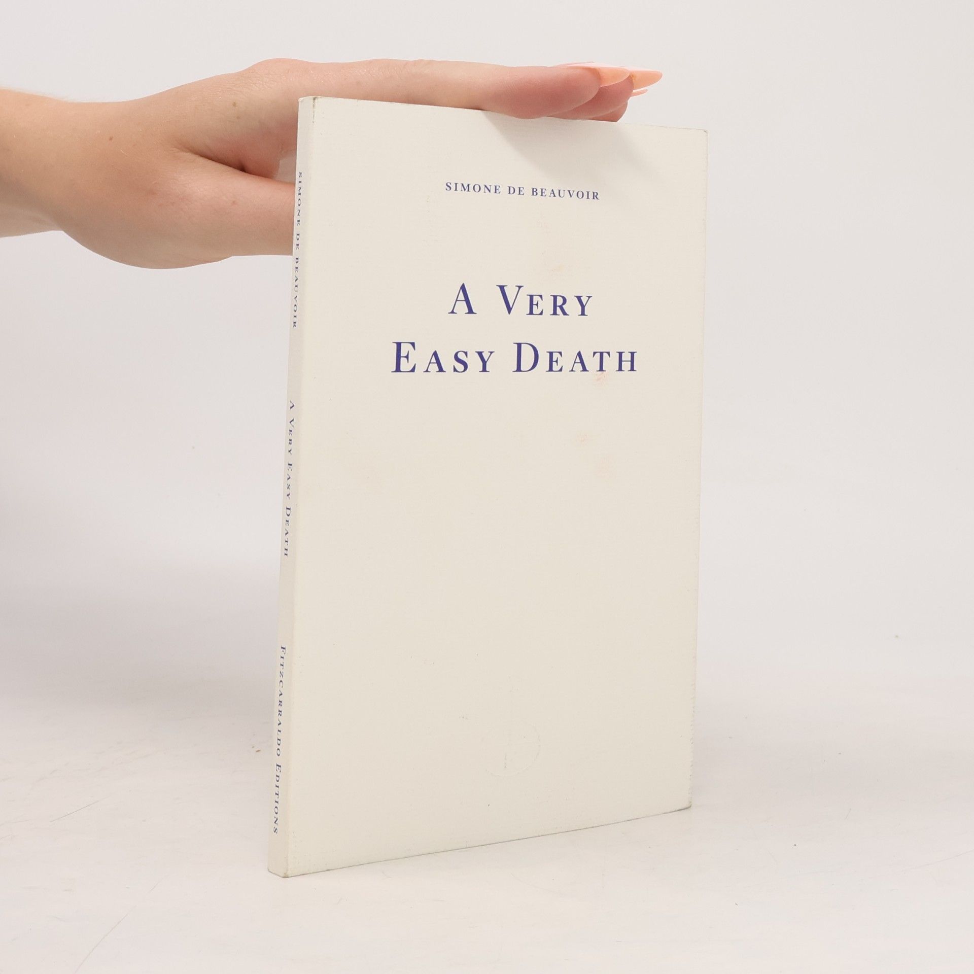 Simone Beauvoir A Very Easy Death