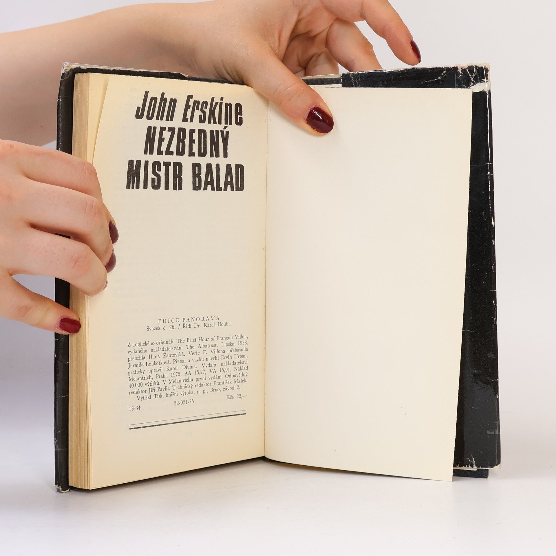 John Erskine Nezbedný mistr balad