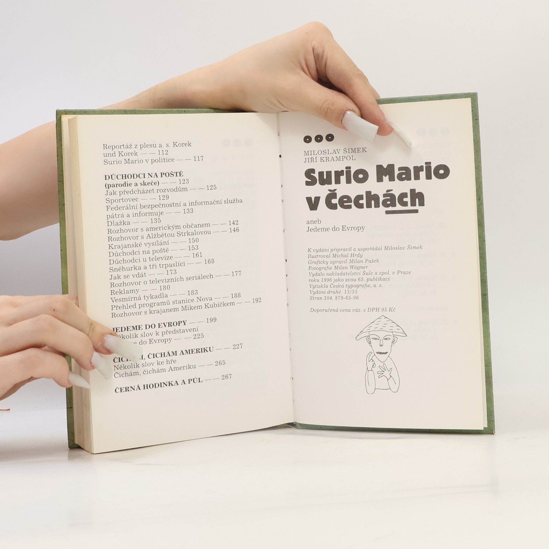 Miloslav Šimek Surio Mario v Čechách, aneb, Jedeme do Evropy