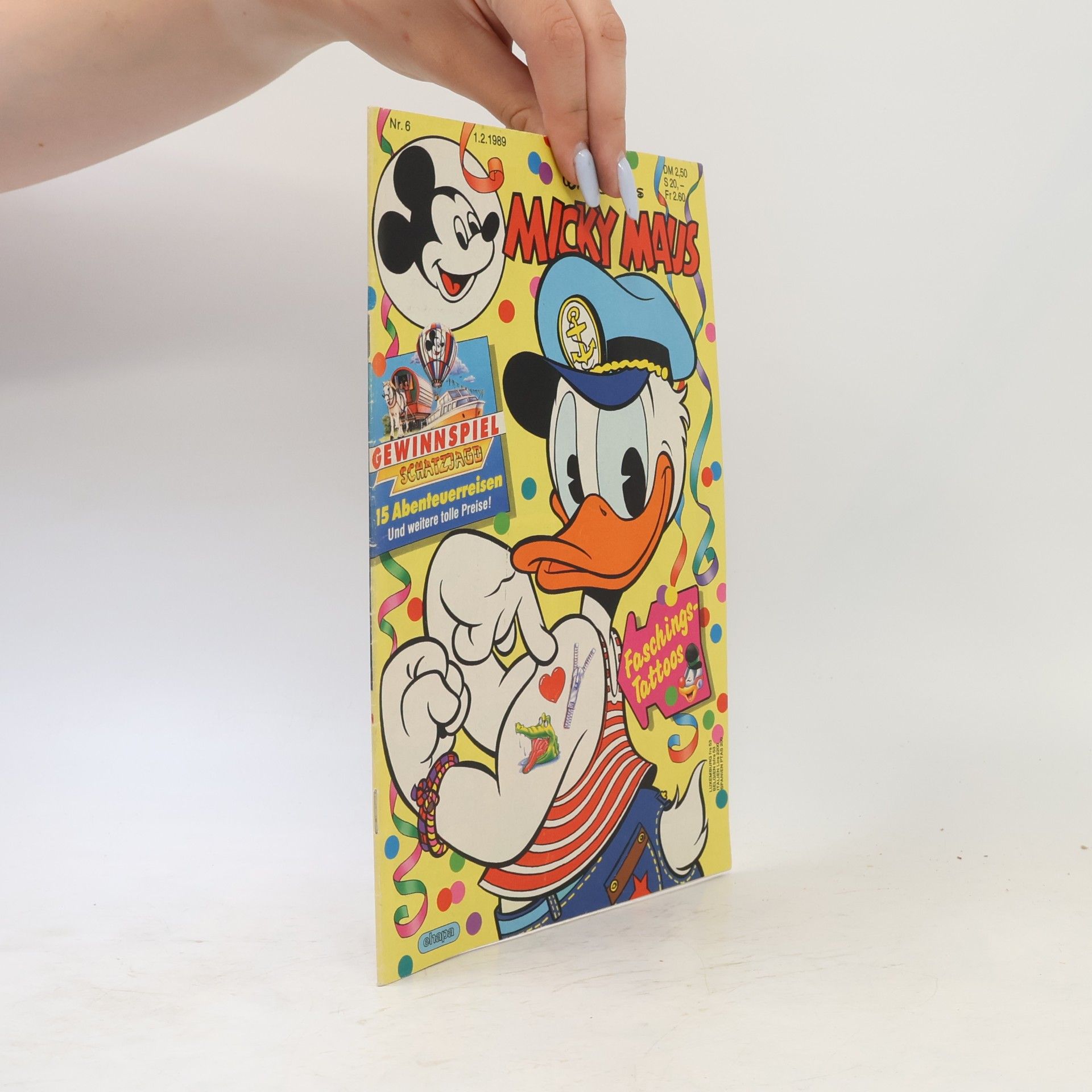 Walt Disney Micky Maus 6/1989