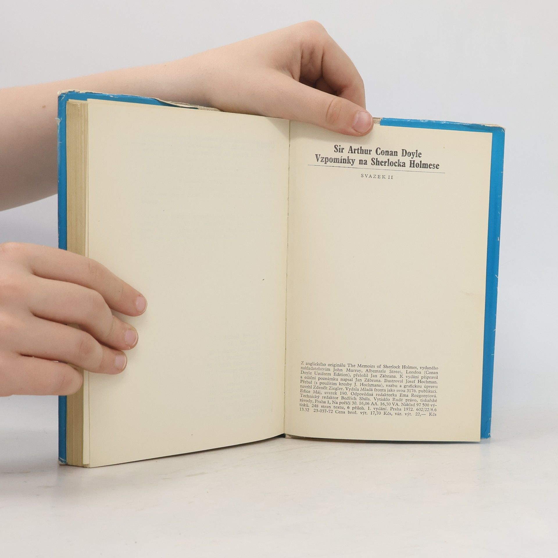 Arthur Conan Doyle Vzpomínky na Sherlocka Holmese