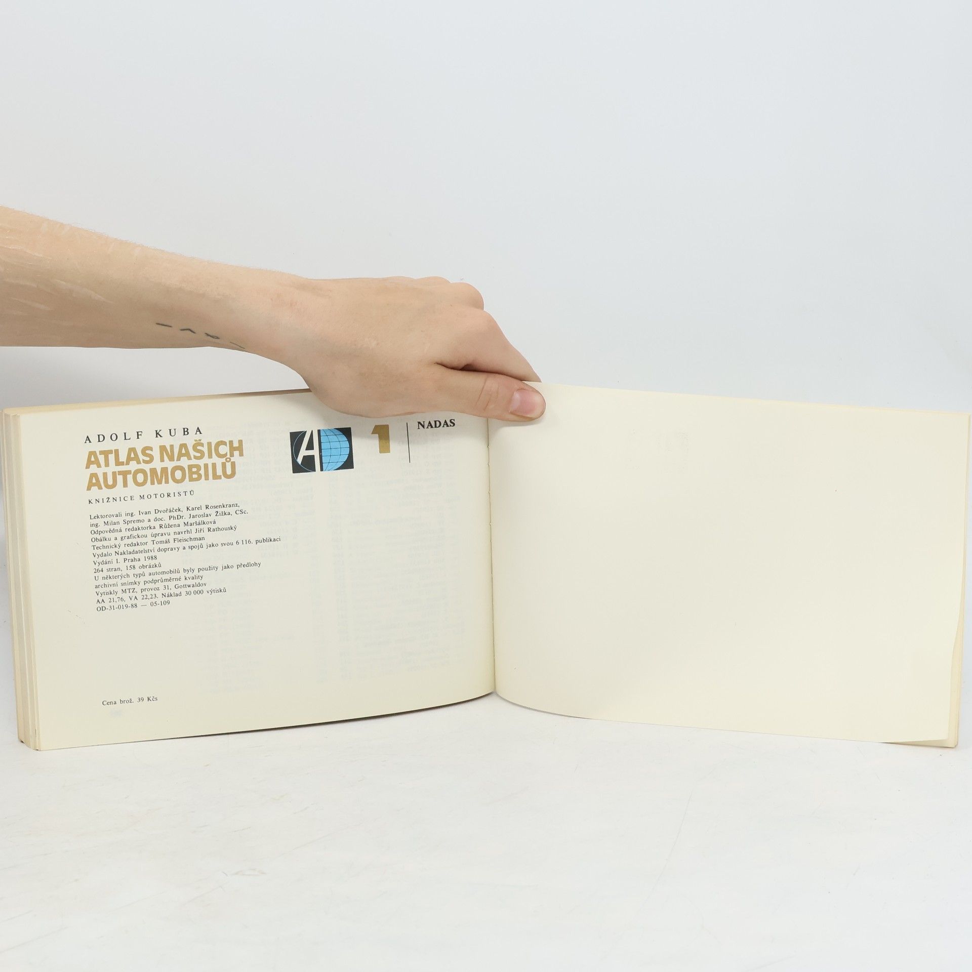 Adolf Kuba Atlas našich automobilů 1