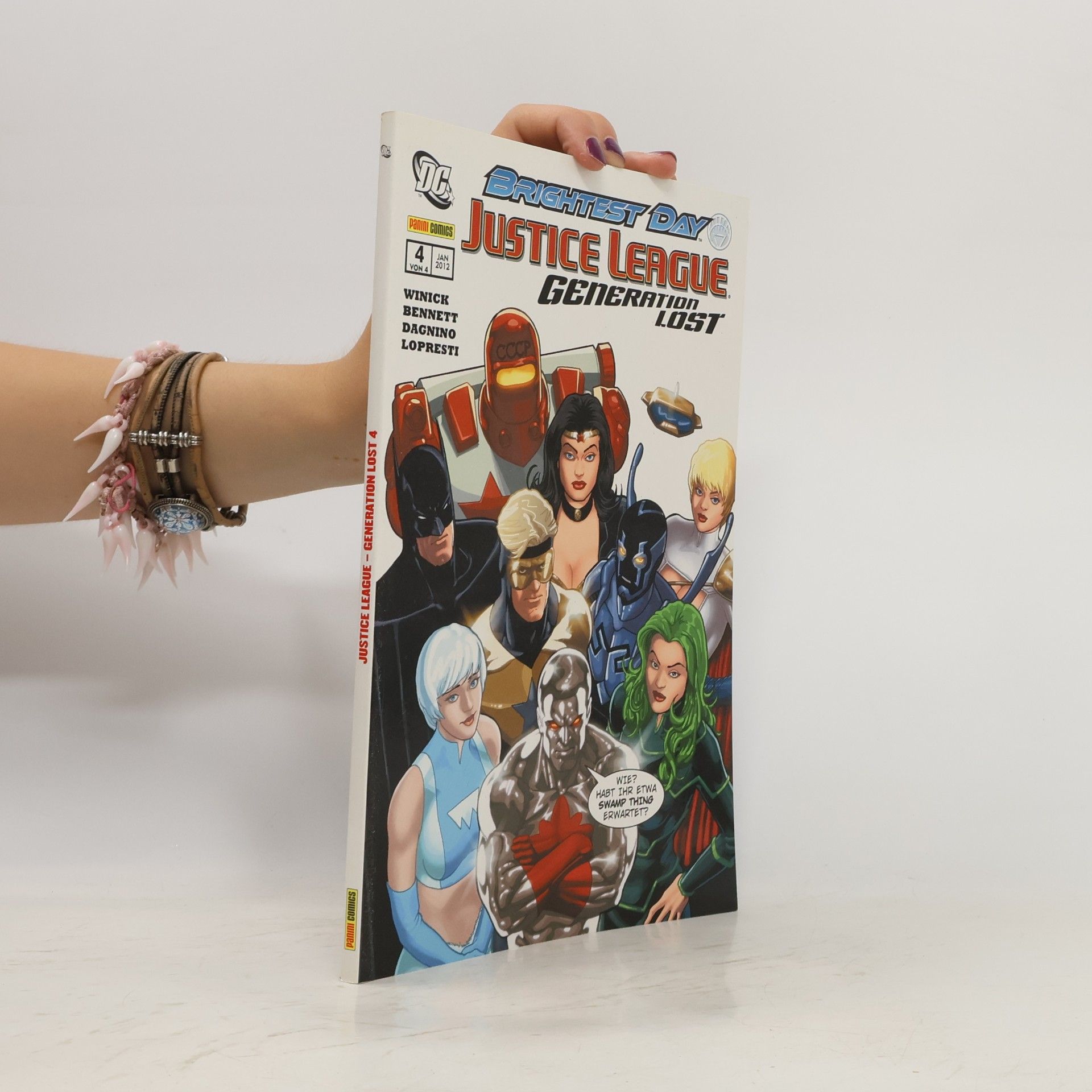 Joe Bennett Brightest Day. Justice League: Generation Lost 4