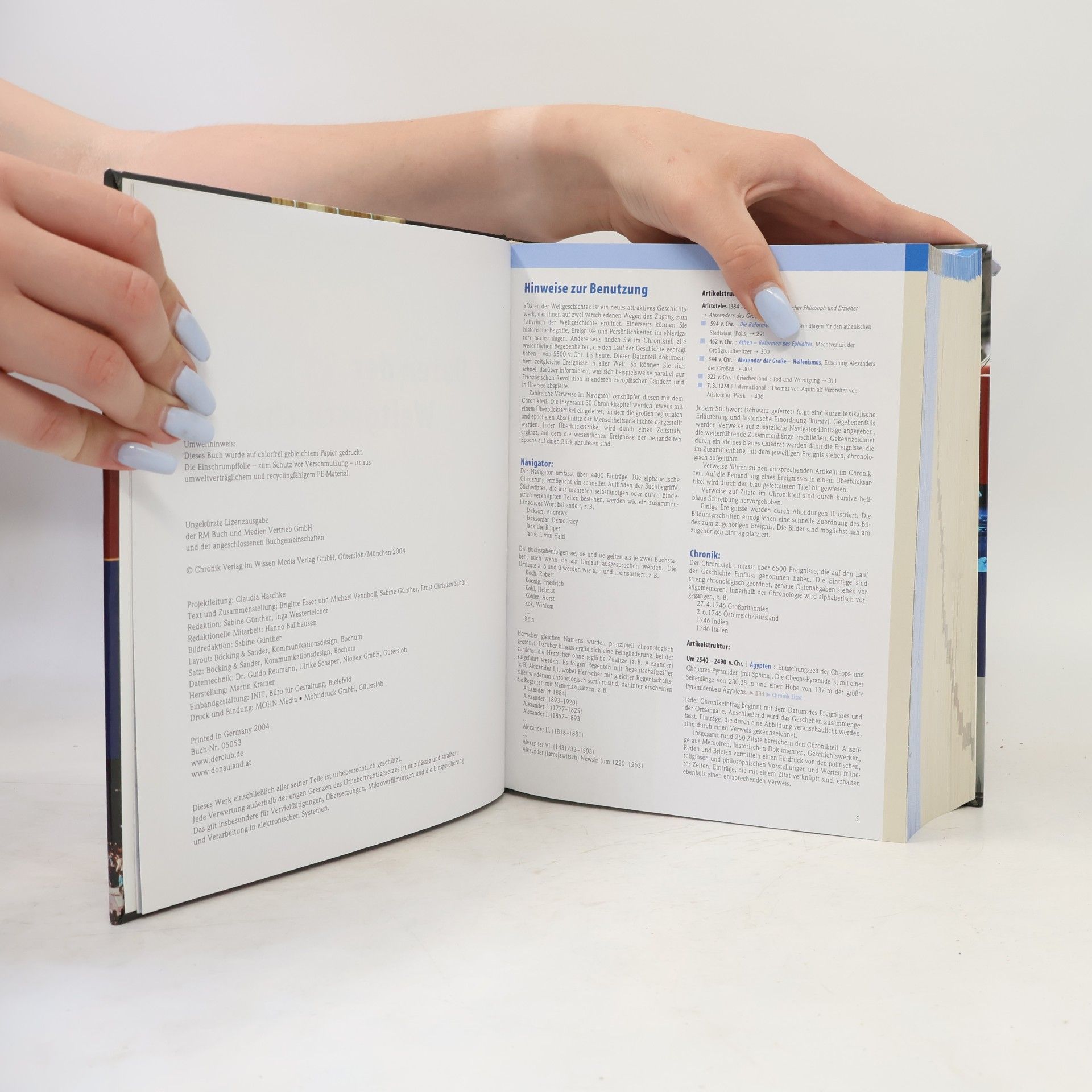 Autorenkollektiv Daten der Weltgeschichte