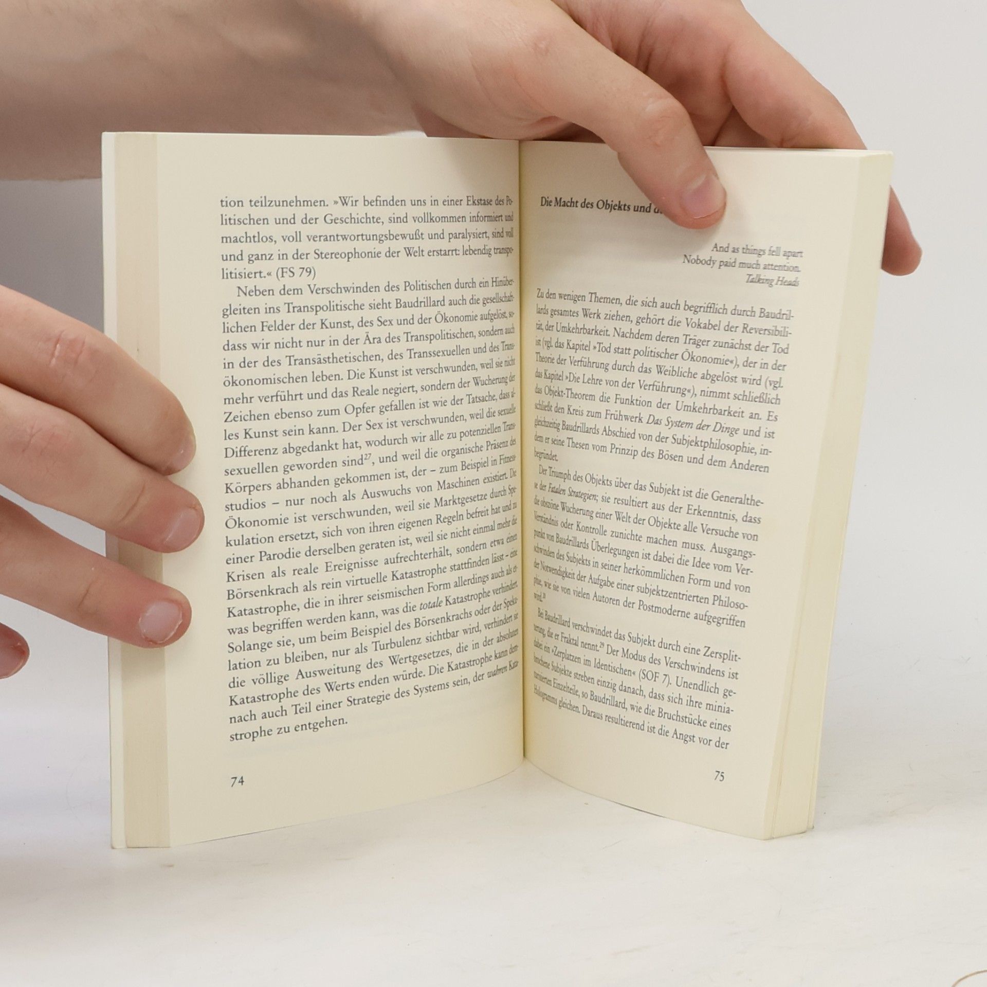 Falko Blask Jean Baudrillard zur Einführung