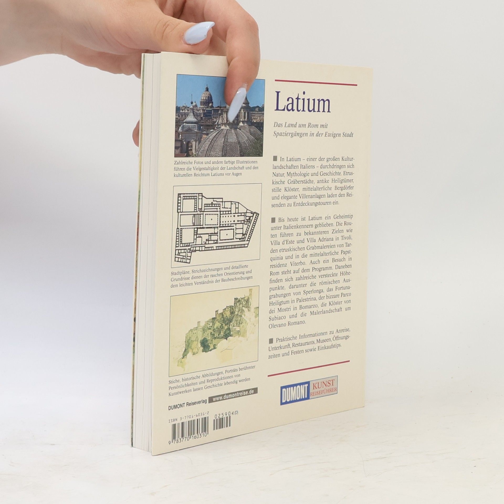 Christoph Hennig Kunst Reiseführer: Latium