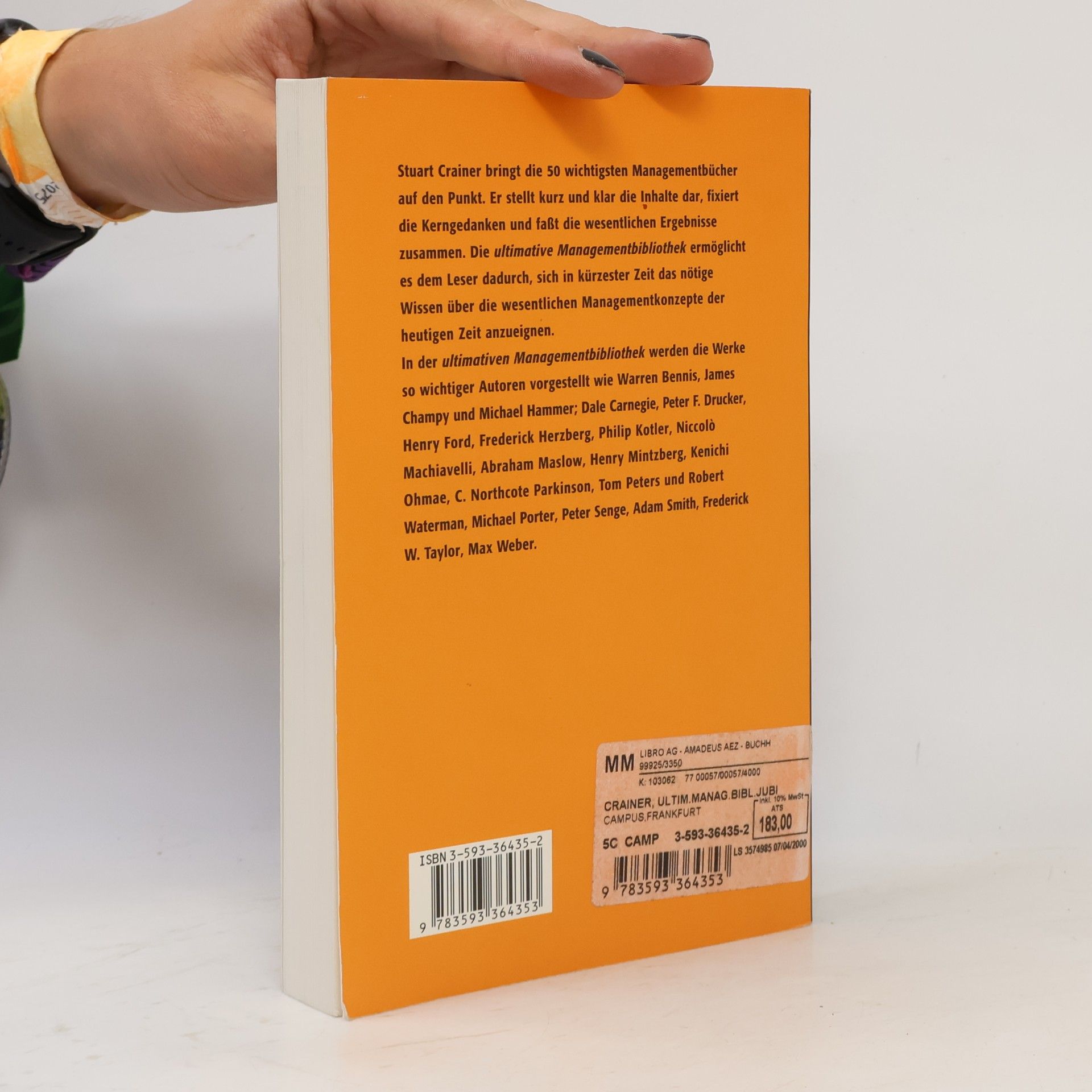 Stuart Crainer Die ultimative Managementbibliothek