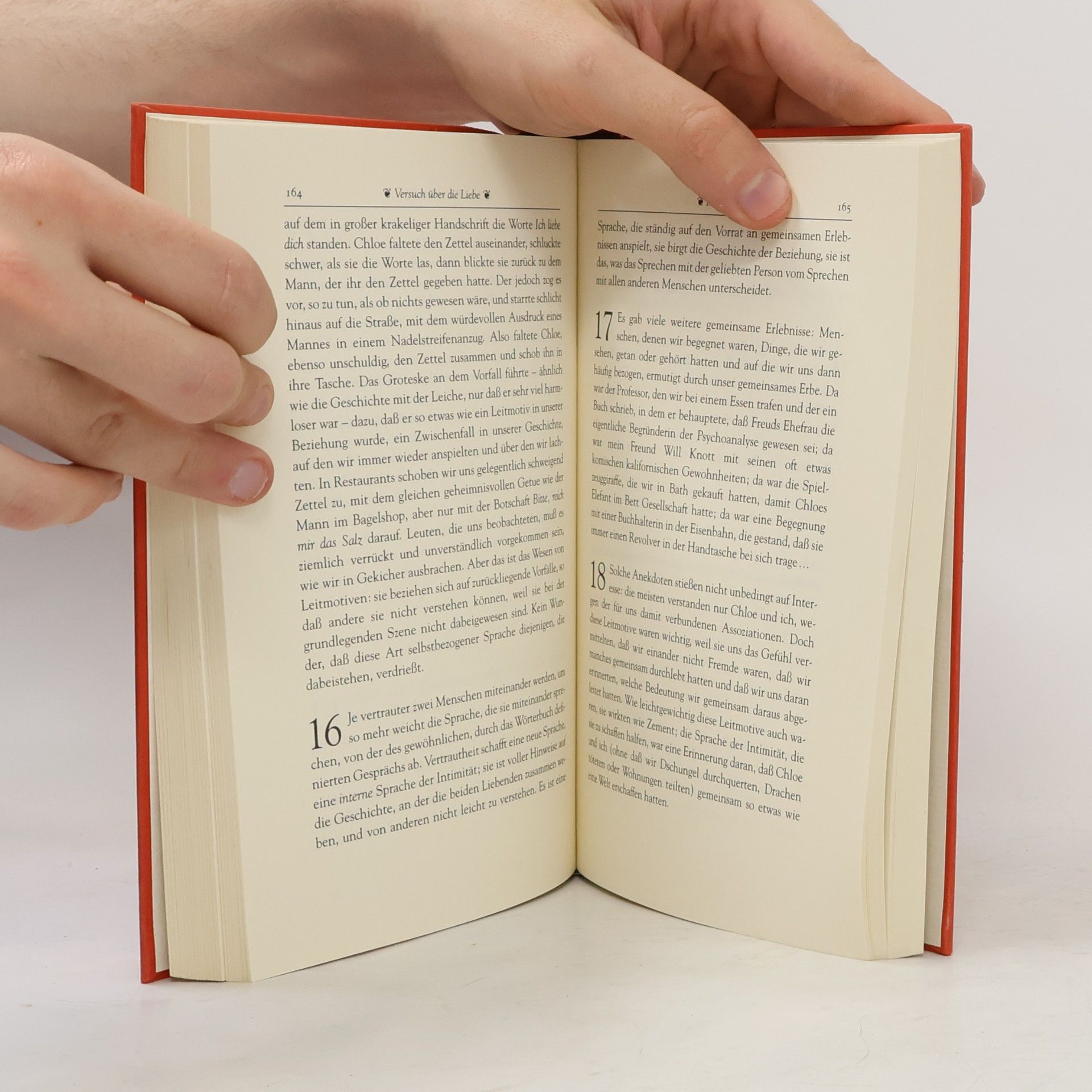 Alain de Botton Versuch über die Liebe