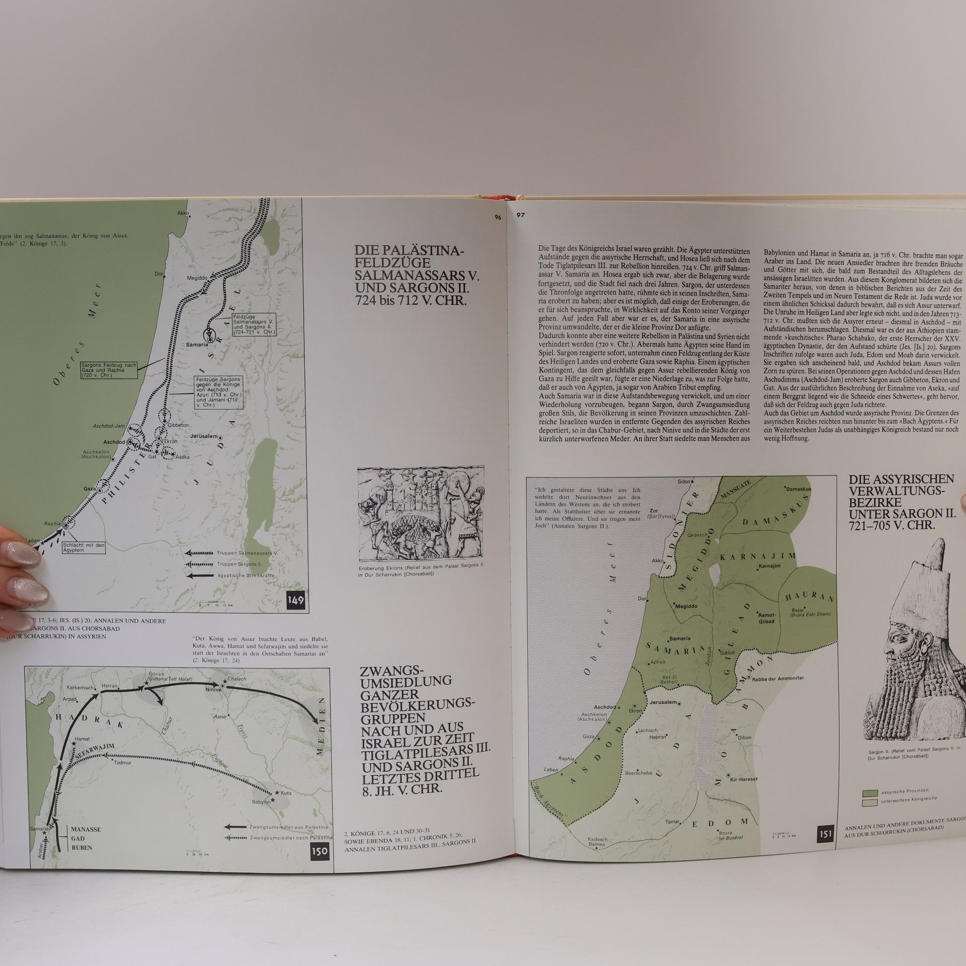 Yoḥanan Aharoni Der Bibelatlas