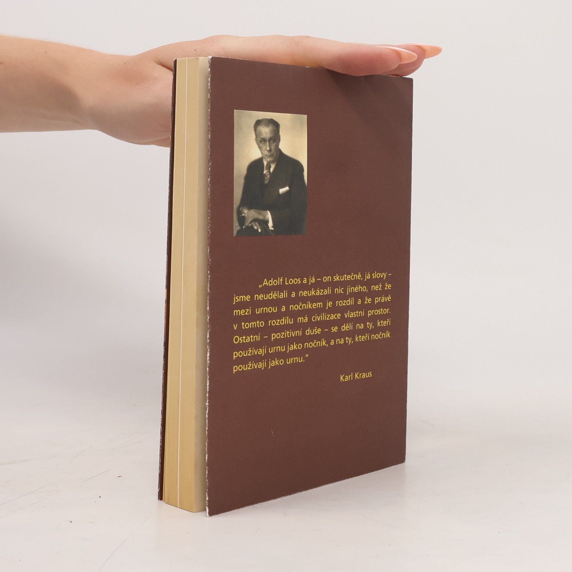 Adolf Loos Řeči do prázdna
