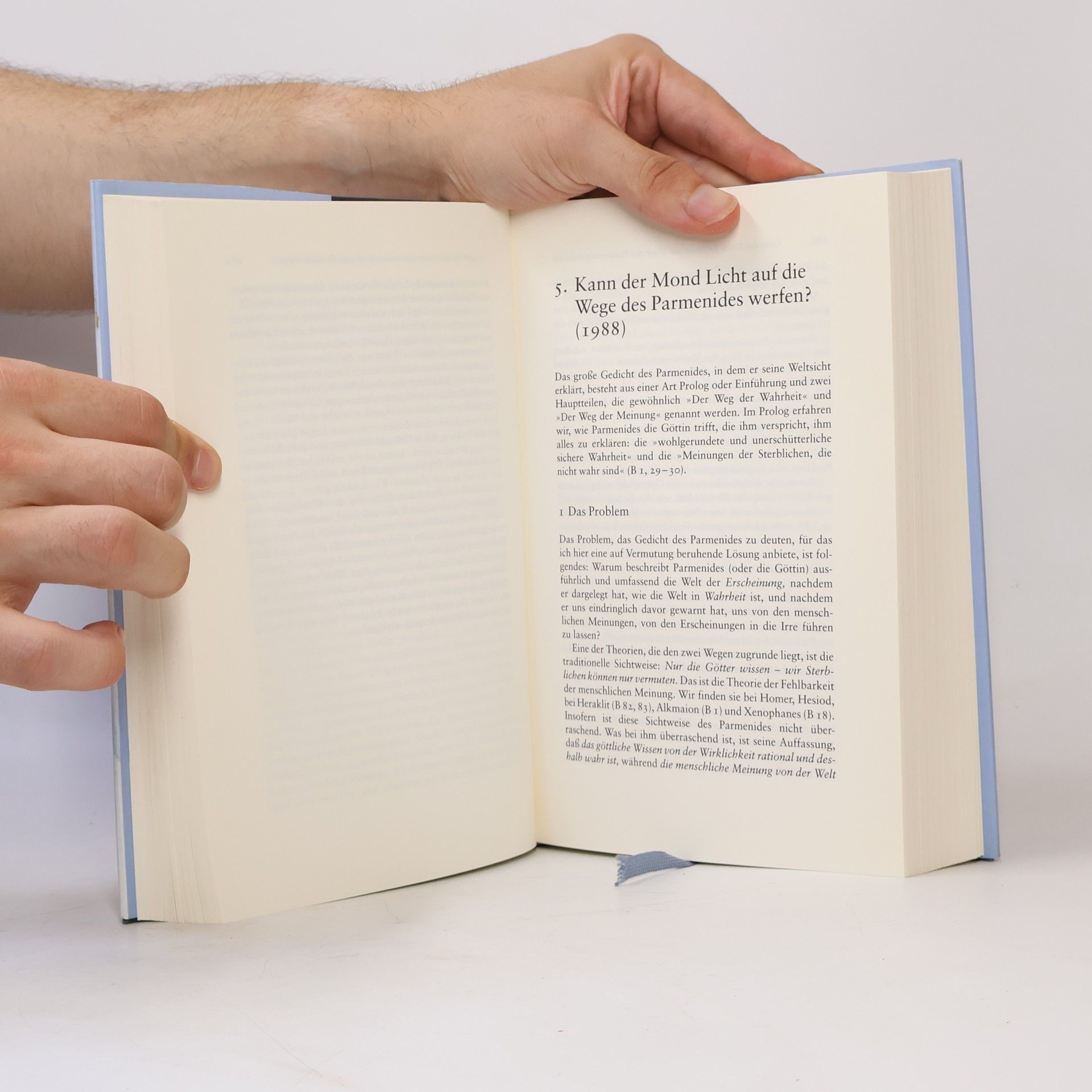 Karl Popper Die Welt des Parmenides