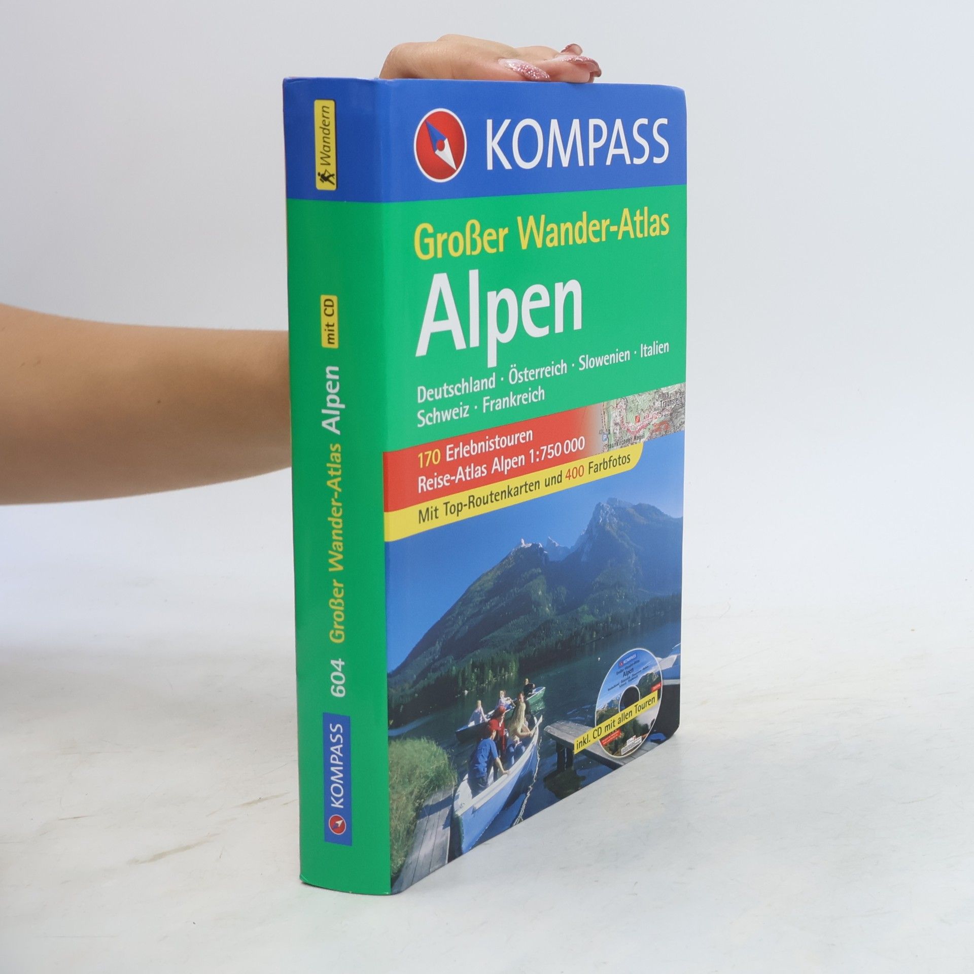 Kolektív autorov Großer Wander-Atlas Alpen