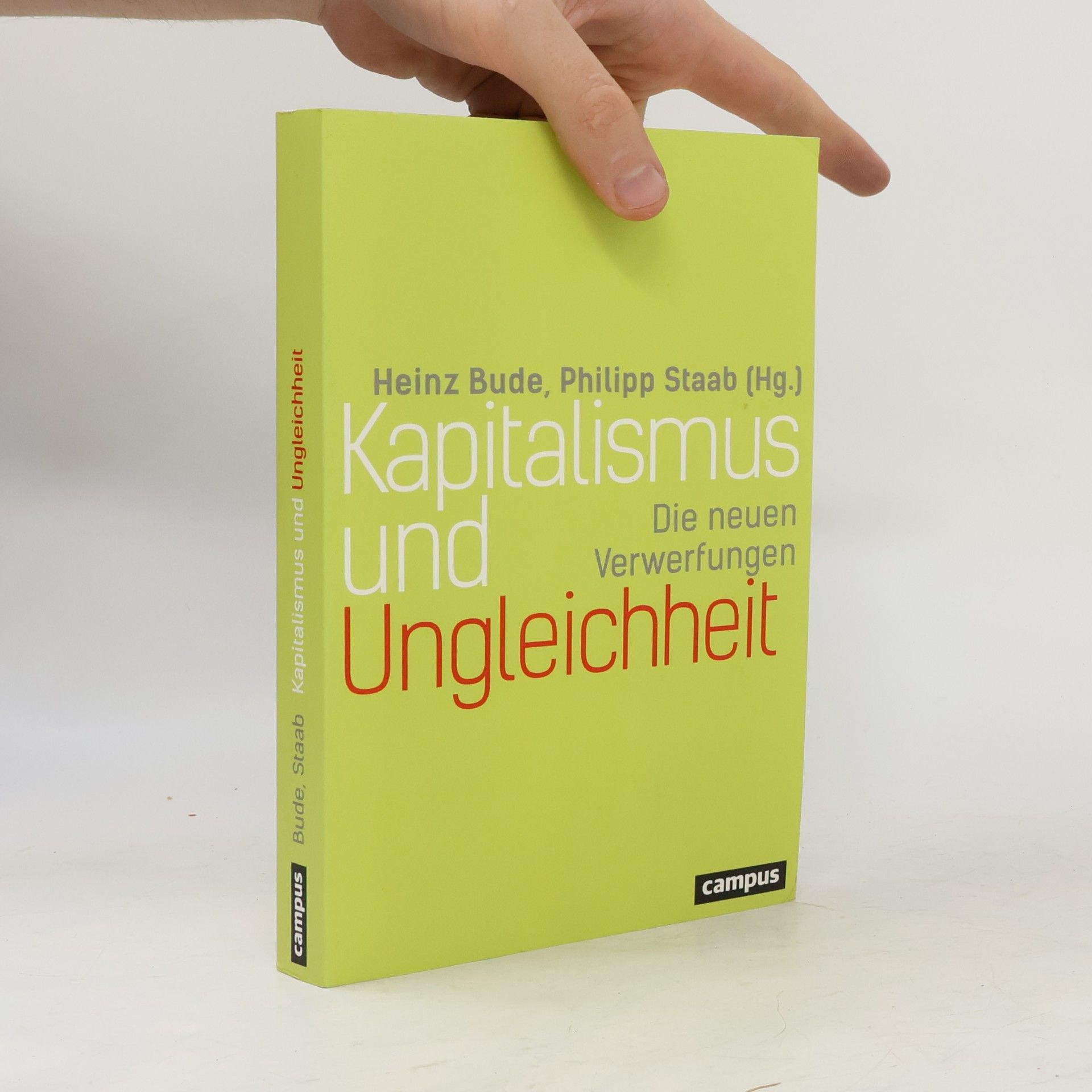 Heinz Bude Kapitalismus und Ungleichheit