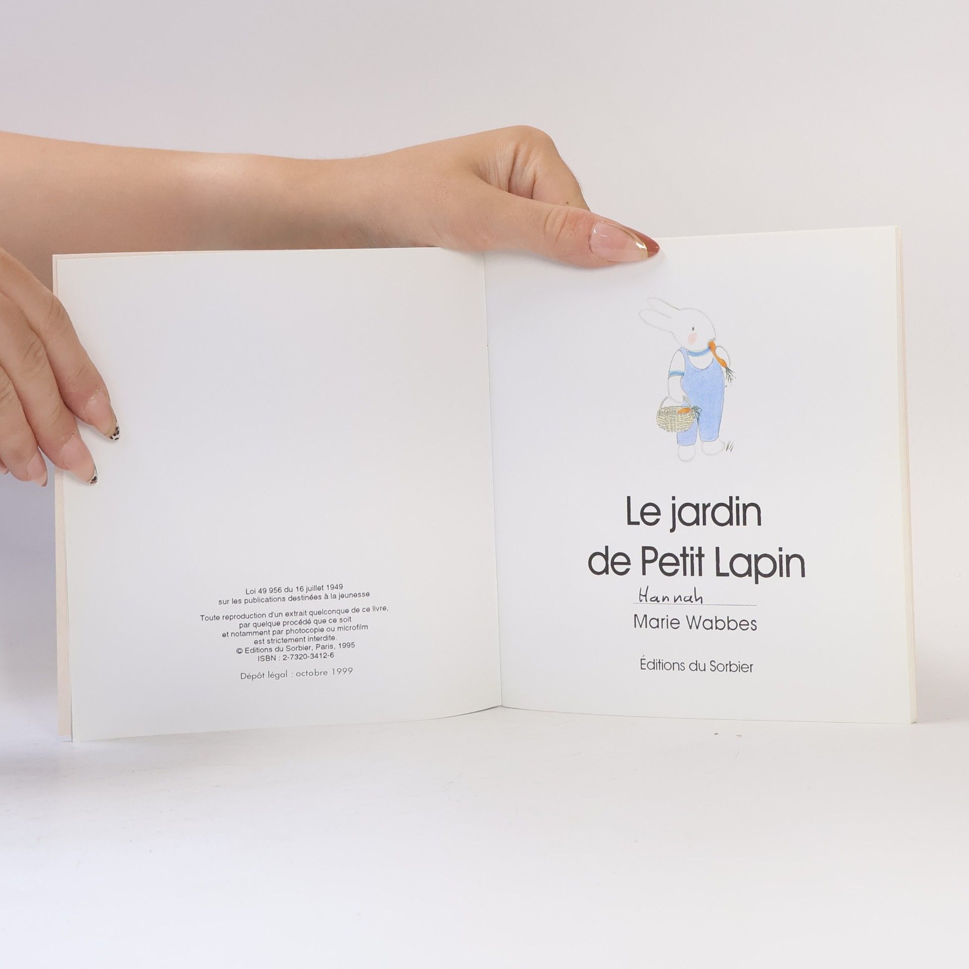 Marie Wabbes Le jardin de Petit Lapin