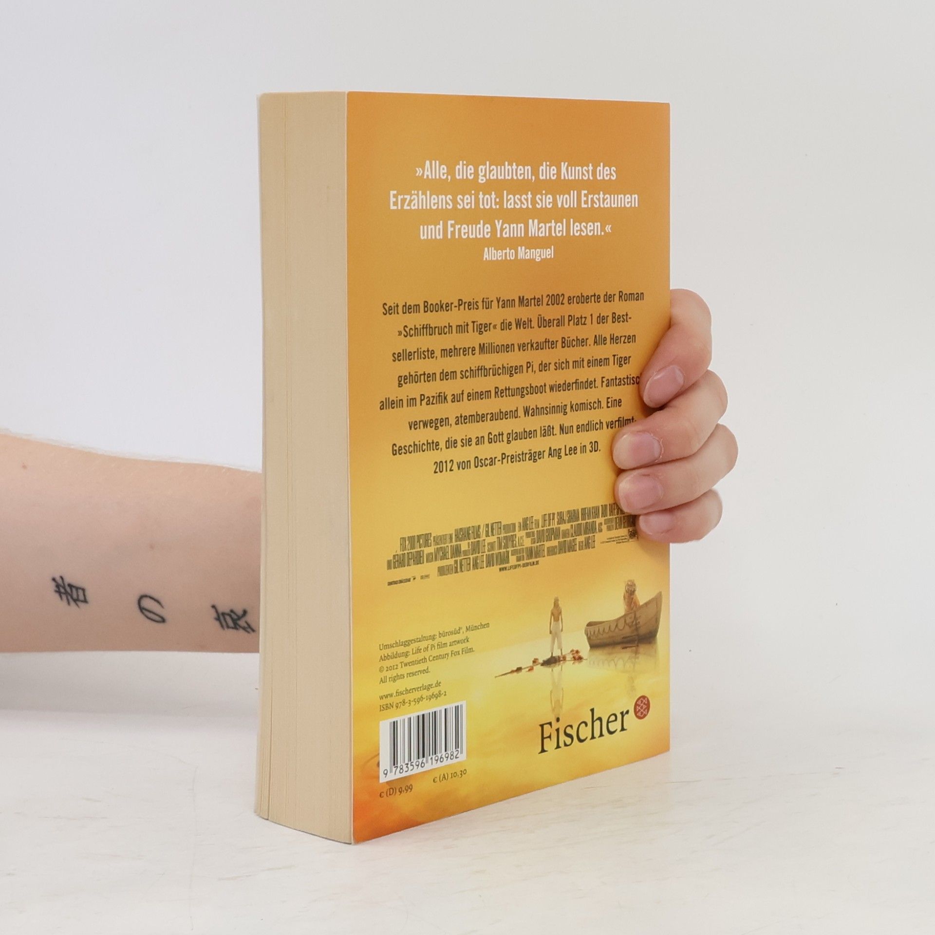 Yann Martel Schiffbruch mit Tiger - Life of Pi