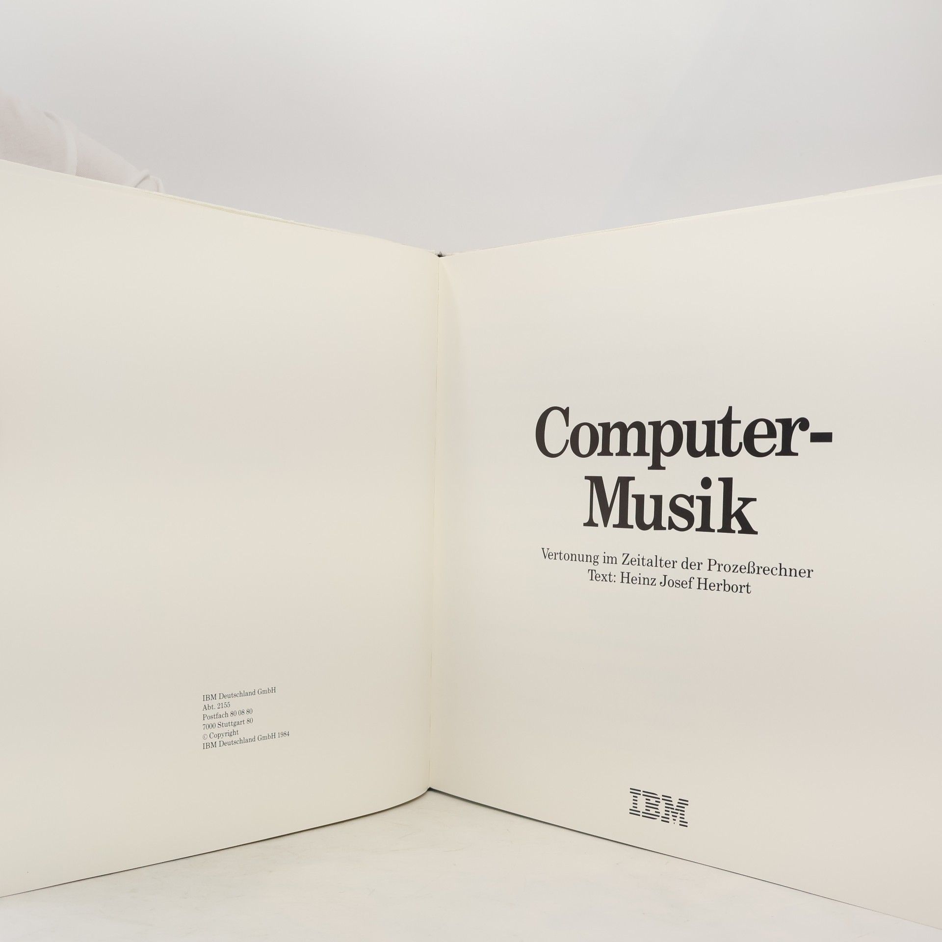 Heinz Josef Herbort Computer-Musik