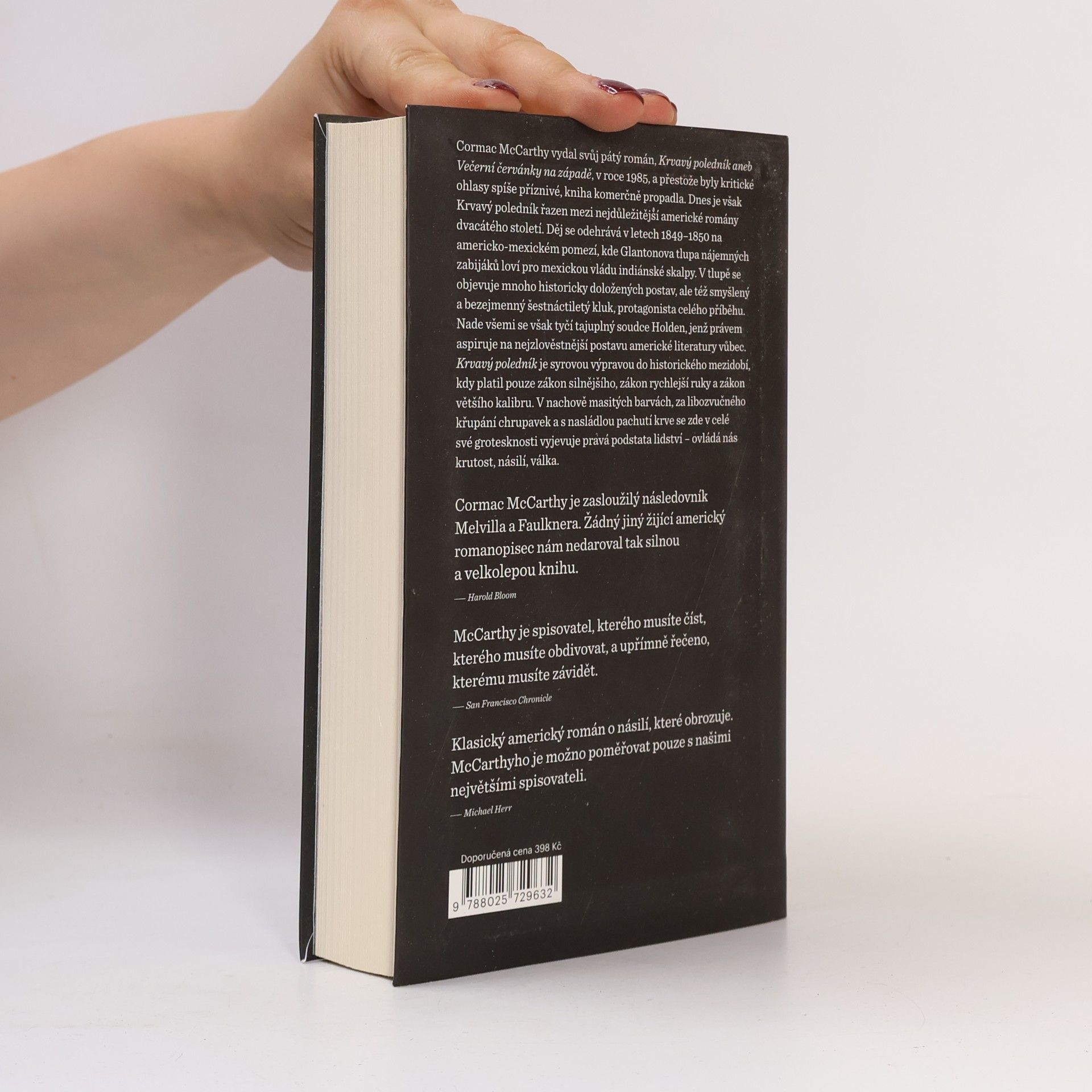 Cormac McCarthy Krvavý poledník aneb Večerní červánky na západě